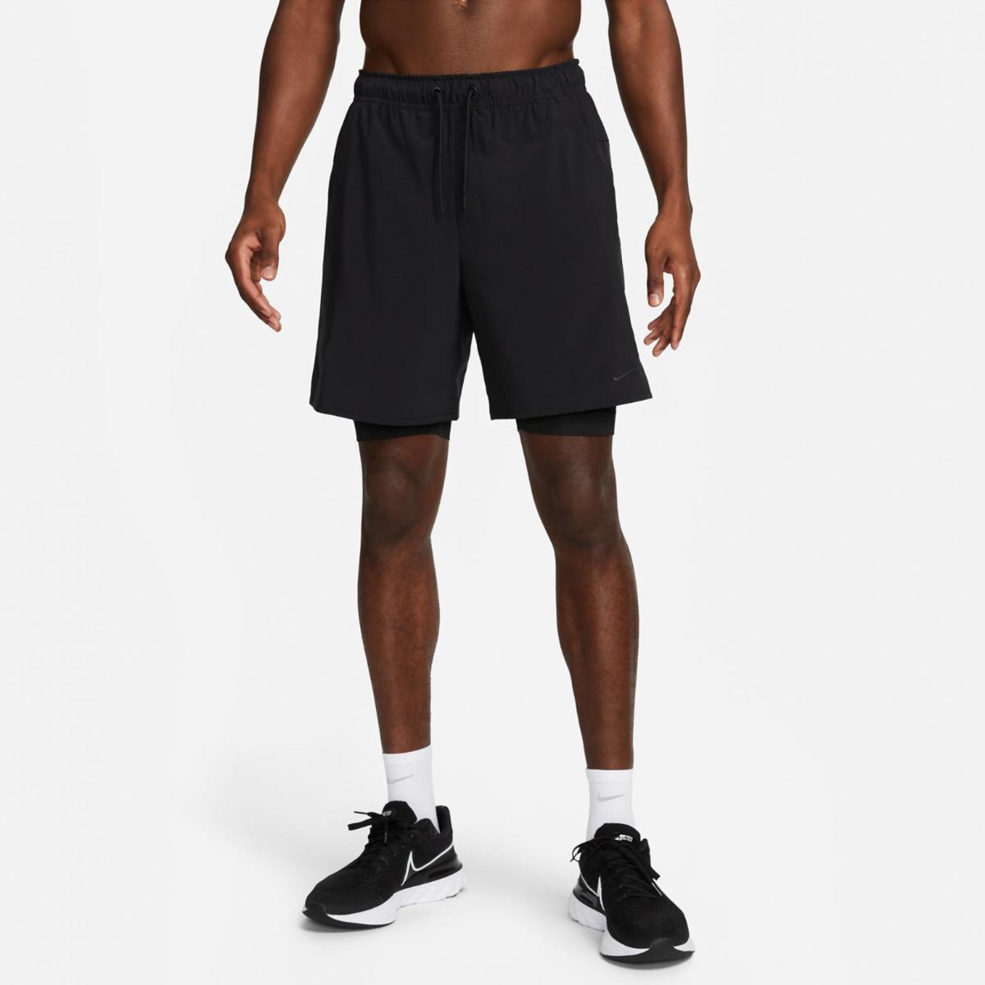 Outlet Чоловічі шорти NIKE M NK DF UNLIMITED WVN 7IN 2IN1 DV9334-010