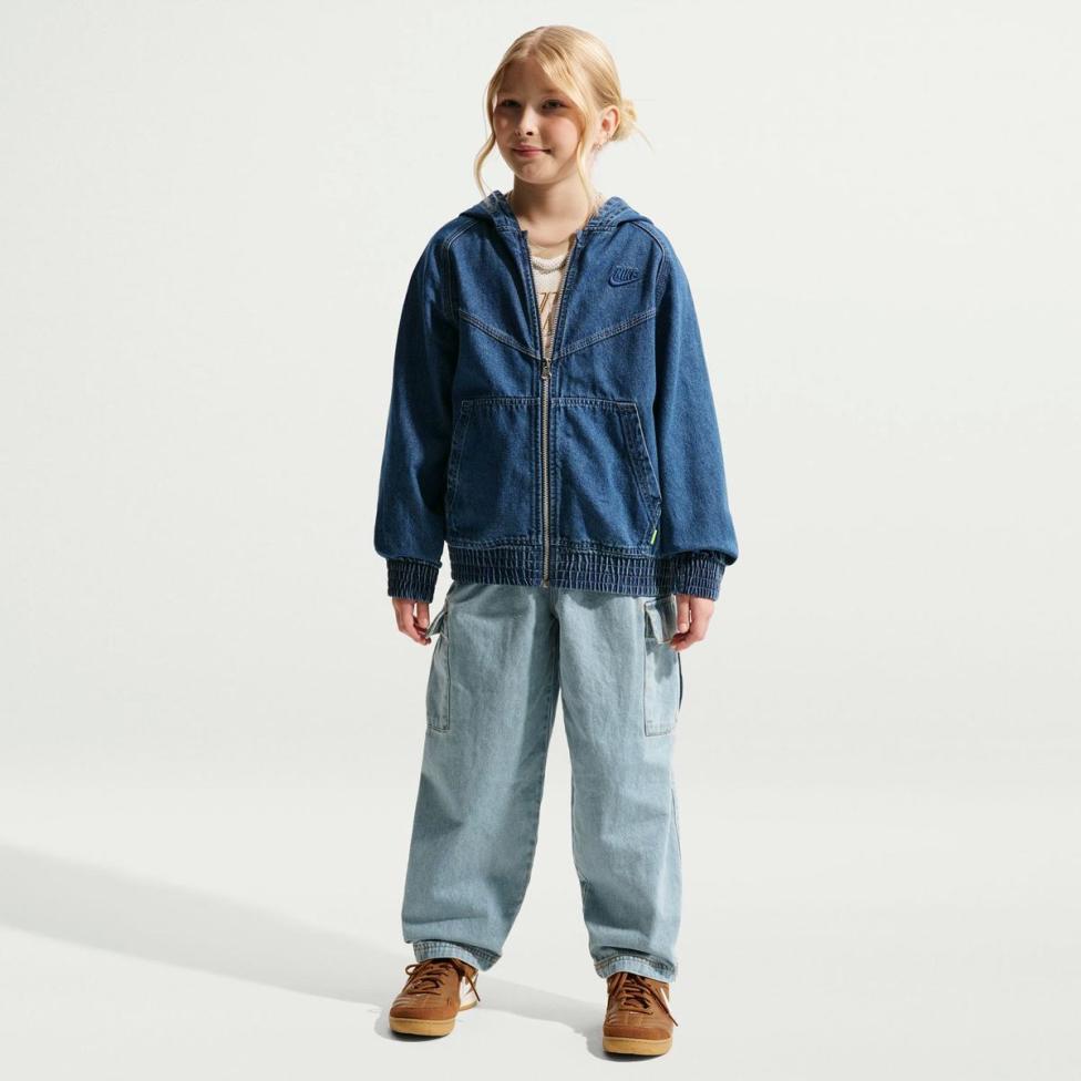 Outlet Дитяча толстовка NIKE K NSW WR DENIM FZ JACKET IF2306-435_image_6