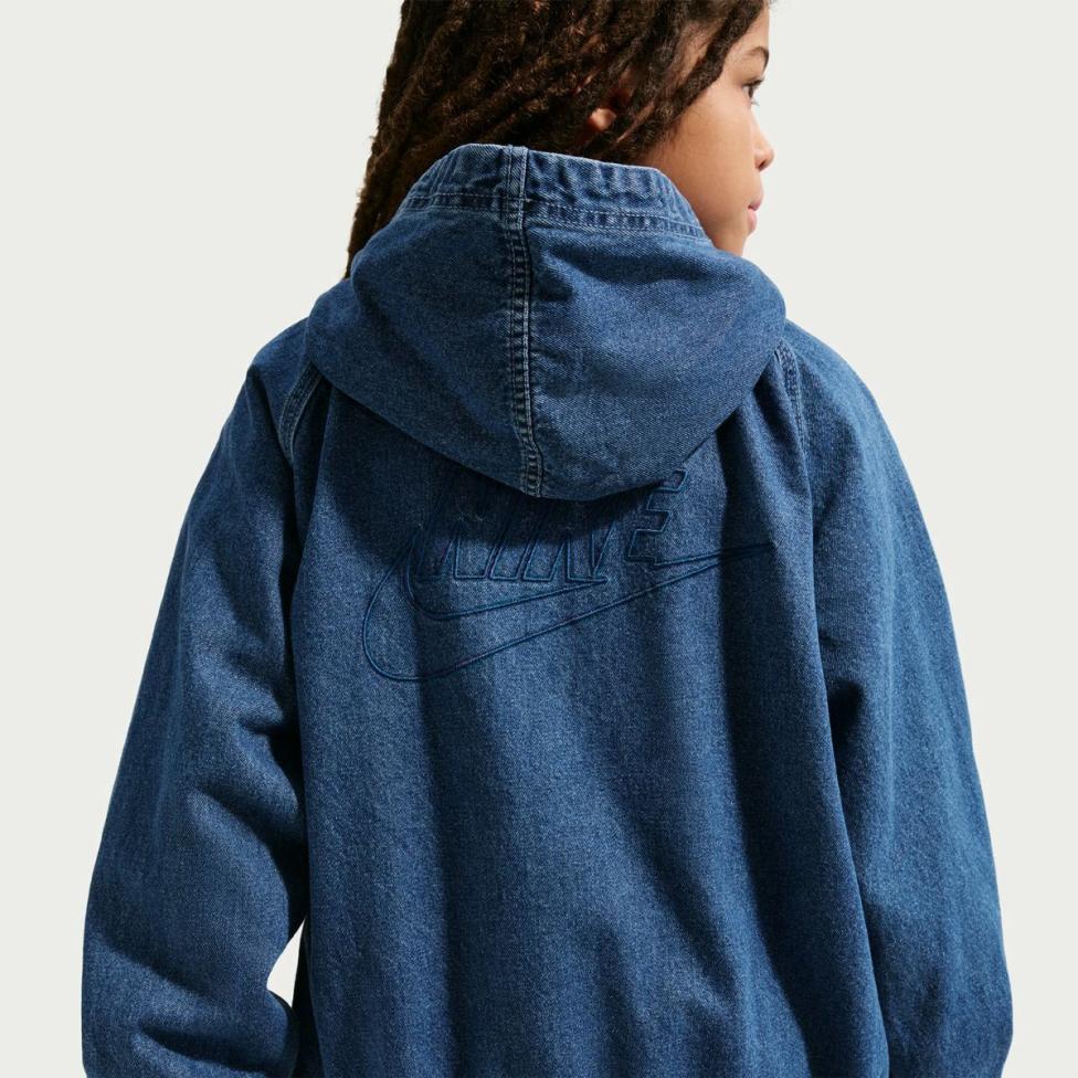 Outlet Дитяча толстовка NIKE K NSW WR DENIM FZ JACKET IF2306-435_image_5