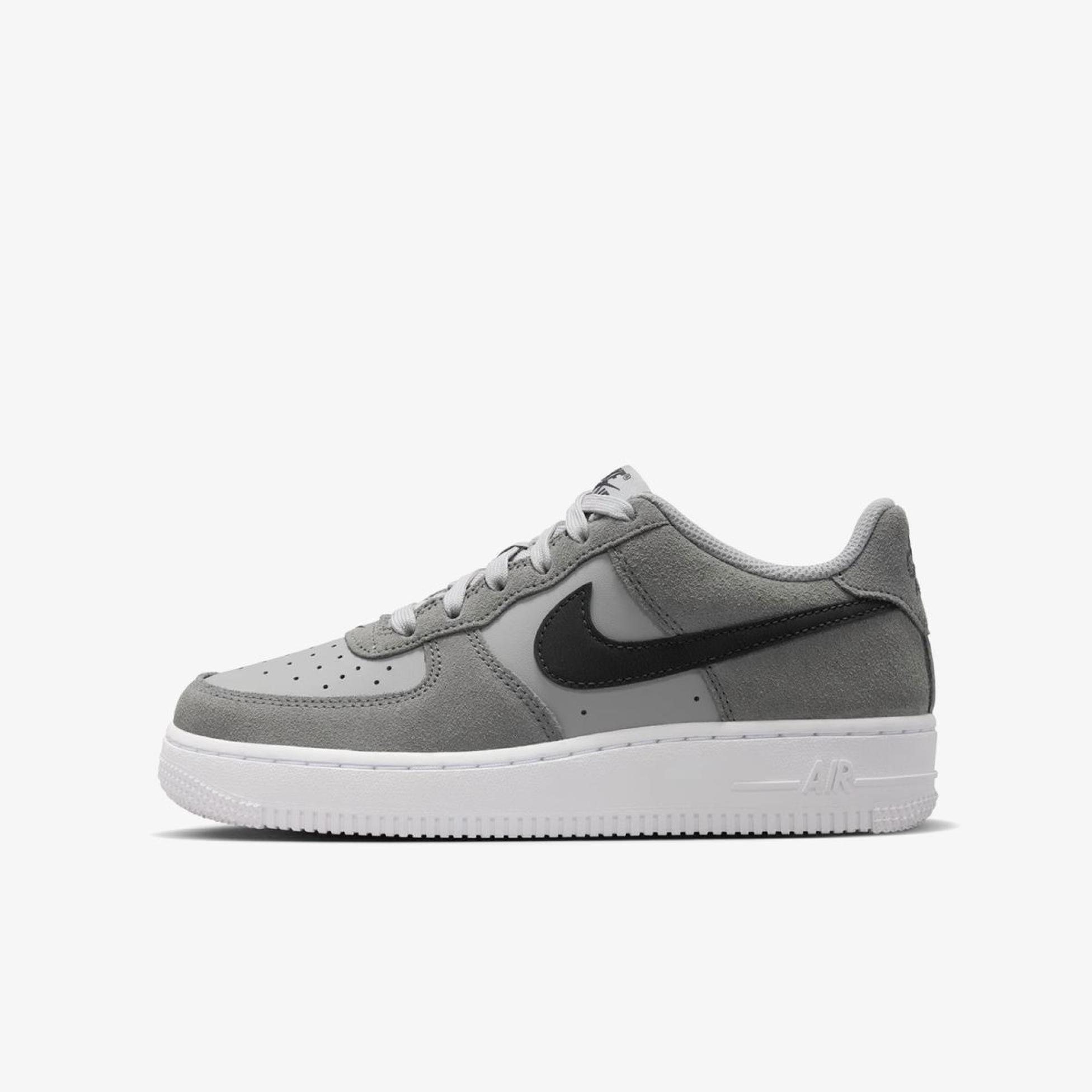 Outlet Дитячі кросівки NIKE AIR FORCE 1 ESSENTIAL+ SMOKE GREY (GS) IQ2743-001