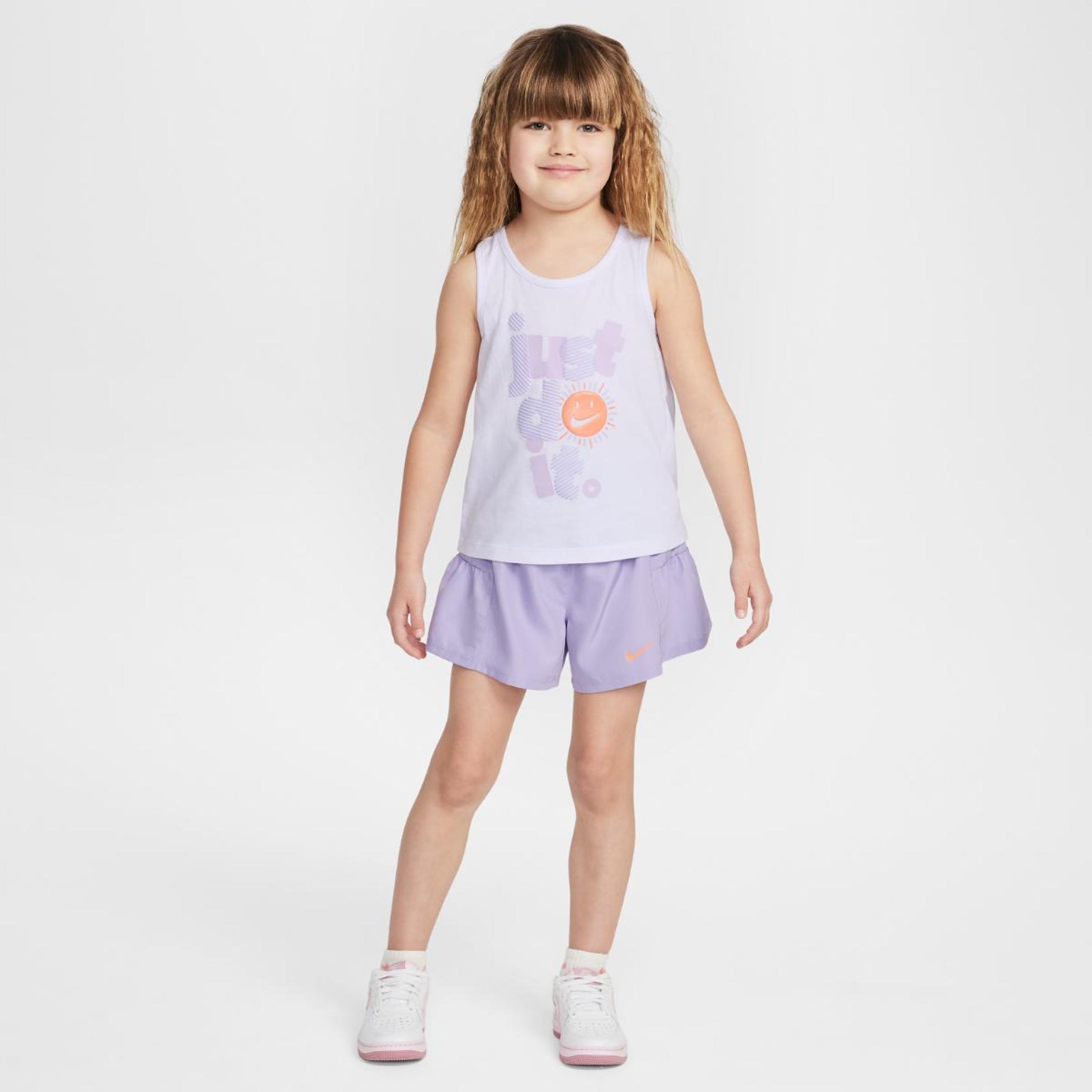 Outlet Дитячий набір: футболка, шорти NIKE NKG SUNNY SWOOSH TANK SHORT SE 36M934-P63