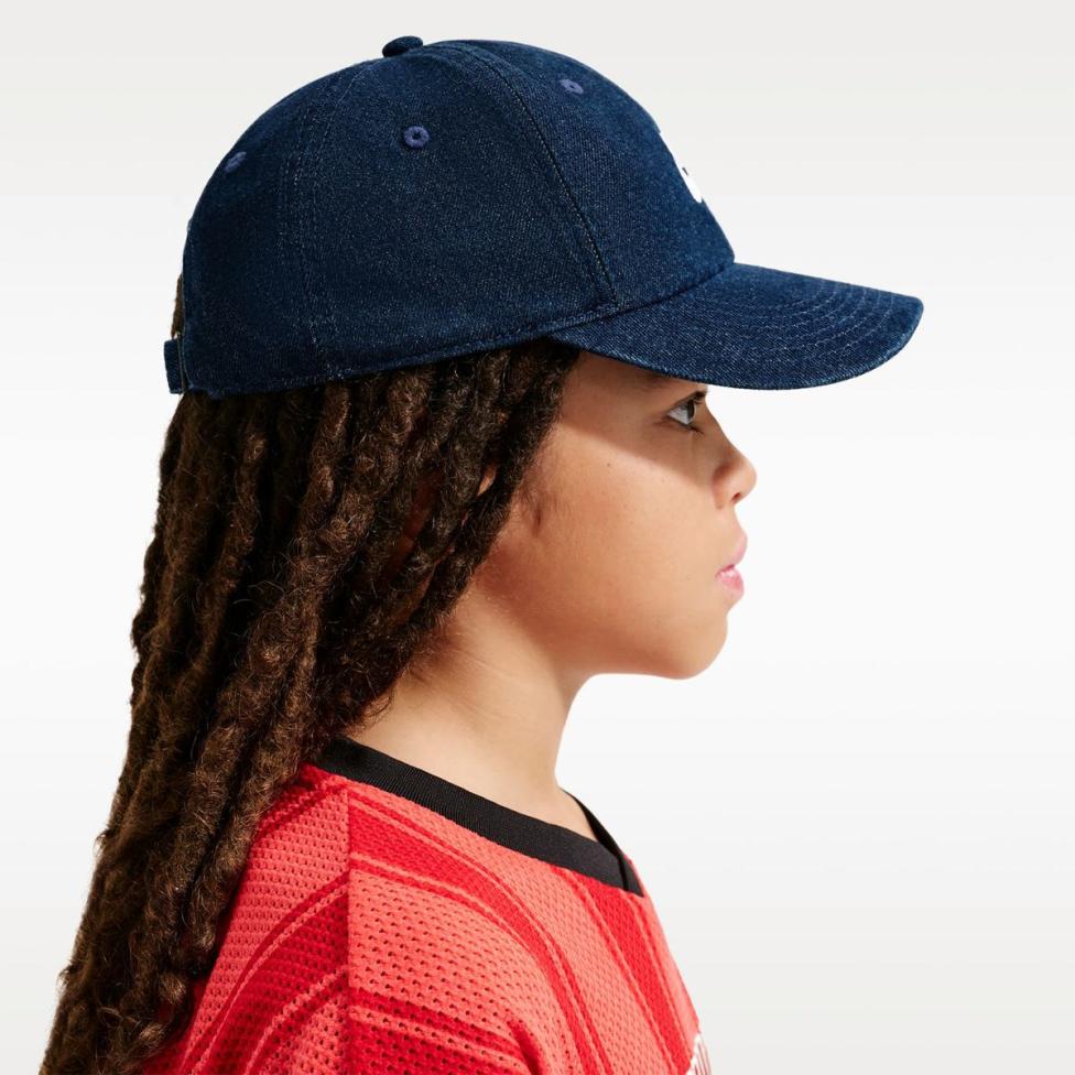 Outlet Дитяча кепка NIKE K NK CLUB CAP US CB DENIM IO8231-419