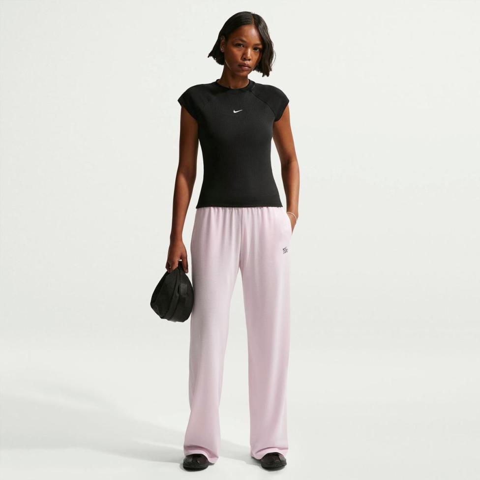 Outlet Жіноча футболка NIKE W NSW CHILL KNIT RIB SS TOP IF0242-010_image_4