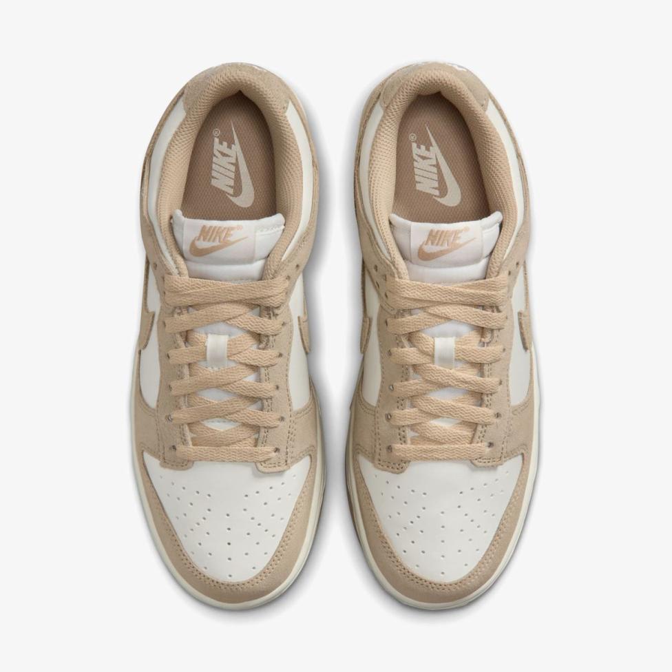 Outlet Жіночі кросівки NIKE WMNS DUNK LOW LINEN / METALLIC GOLD IO4244-101_image_4