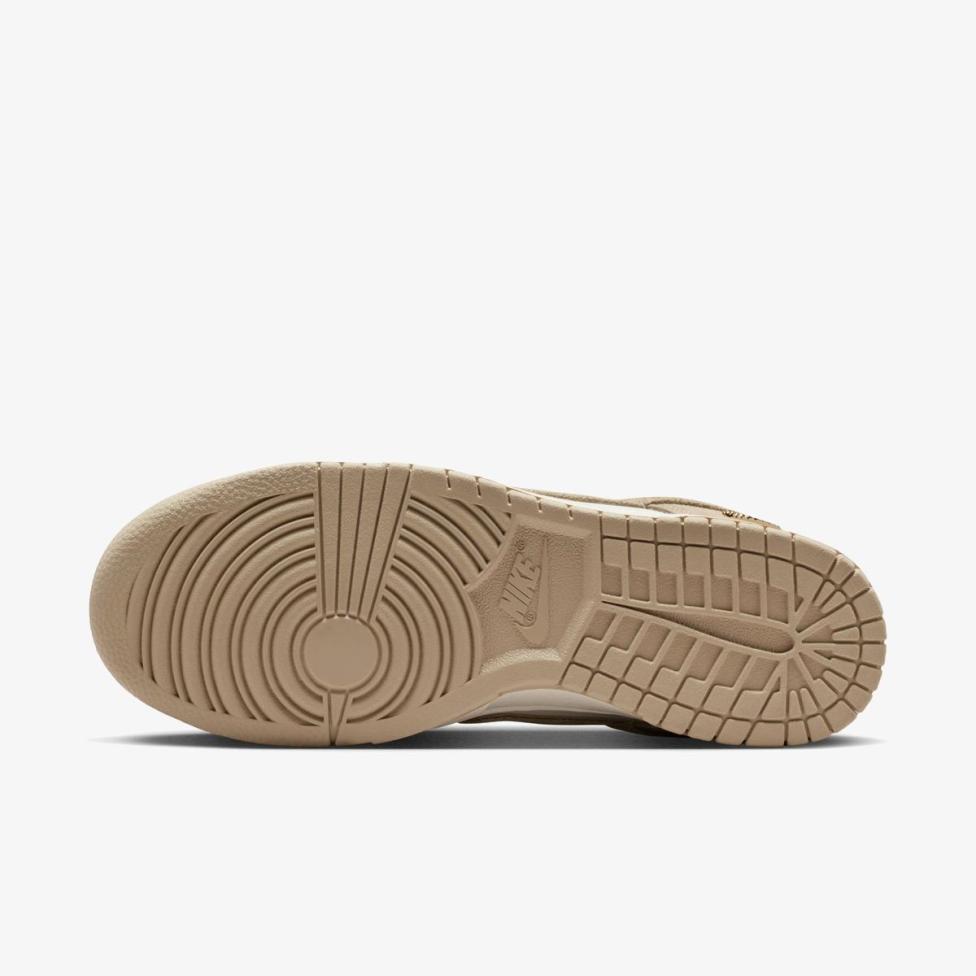 Outlet Жіночі кросівки NIKE WMNS DUNK LOW LINEN / METALLIC GOLD IO4244-101