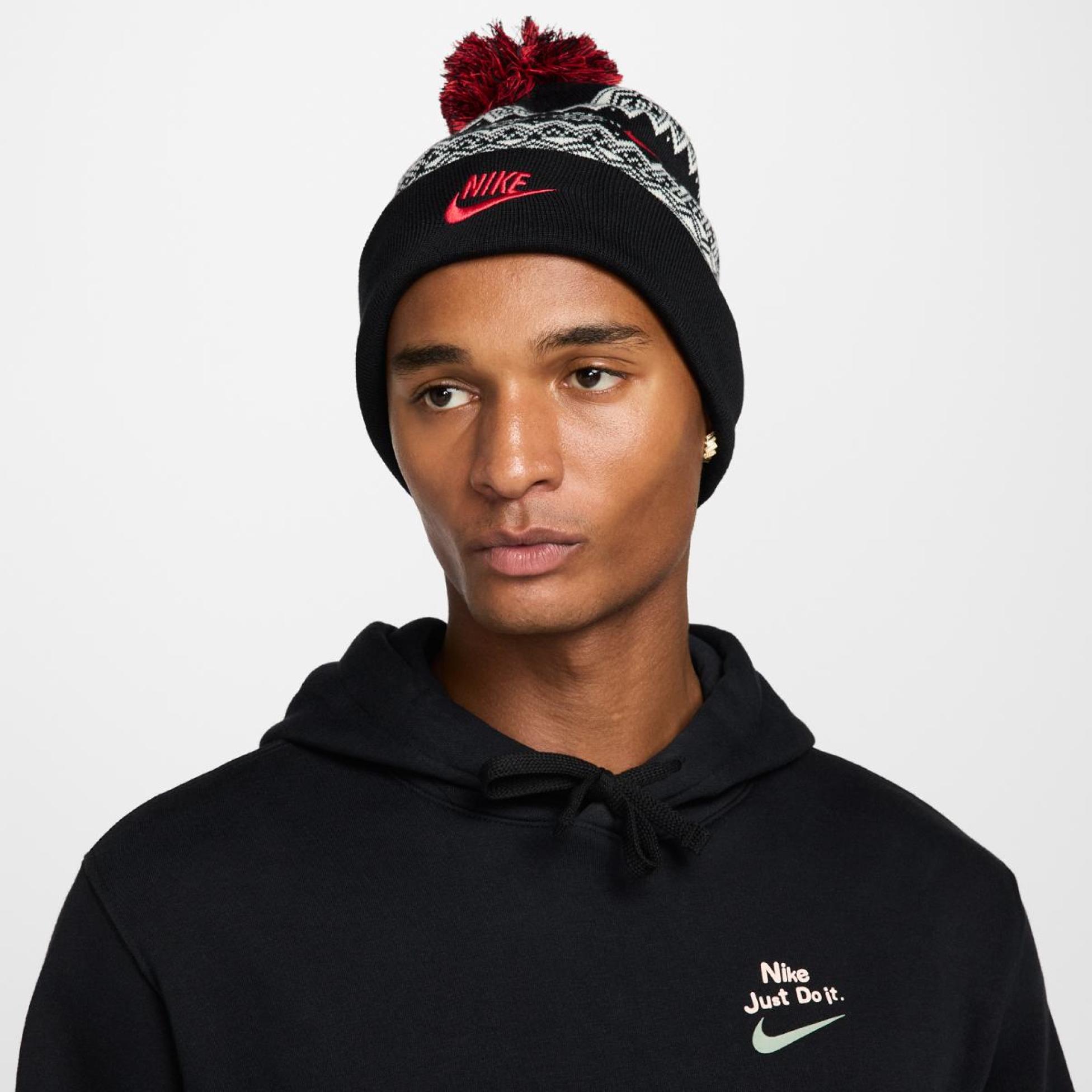 Outlet Шапка NIKE U NK PEAK BEANIE SC HOL24 L HF0188-010