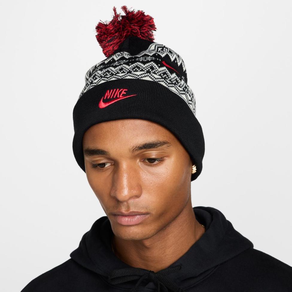 Outlet Шапка NIKE U NK PEAK BEANIE SC HOL24 L HF0188-010_image_4