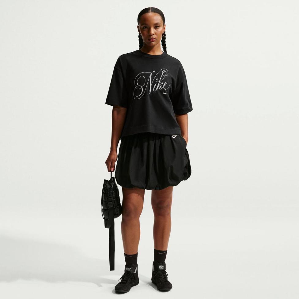 Outlet Жіноча футболка NIKE W NSW SS TEE BOXY SCRIPT IH7607-010_image_4