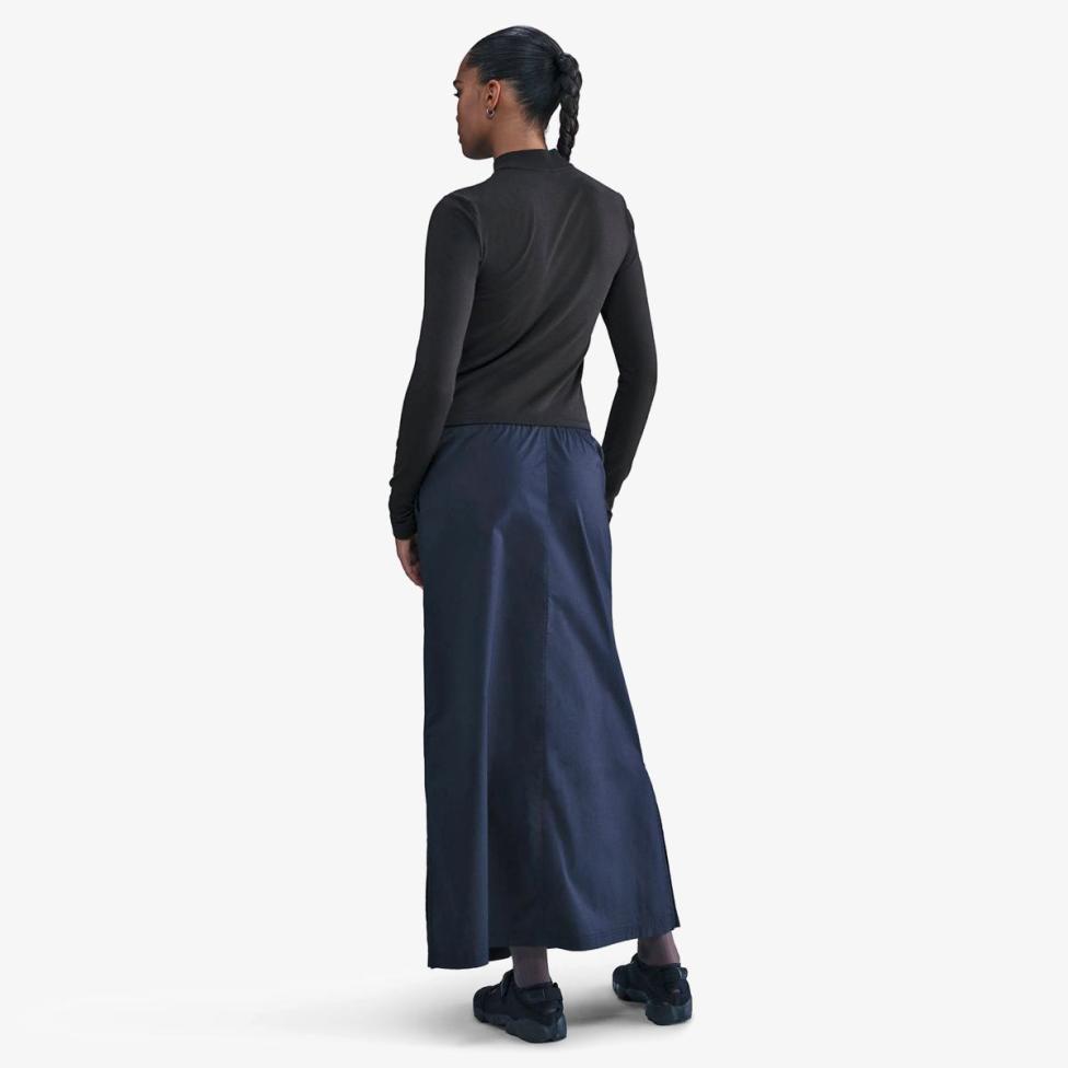 Outlet Жіноча футболка NIKE W NSW NK CHLL KNT MOCK TEE HV5027-011_image_5