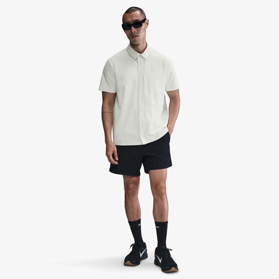 Outlet Мужская рубашка NIKE M NK DF 24.7 PS SS BUTTON DOWN HQ6958-133_image_4