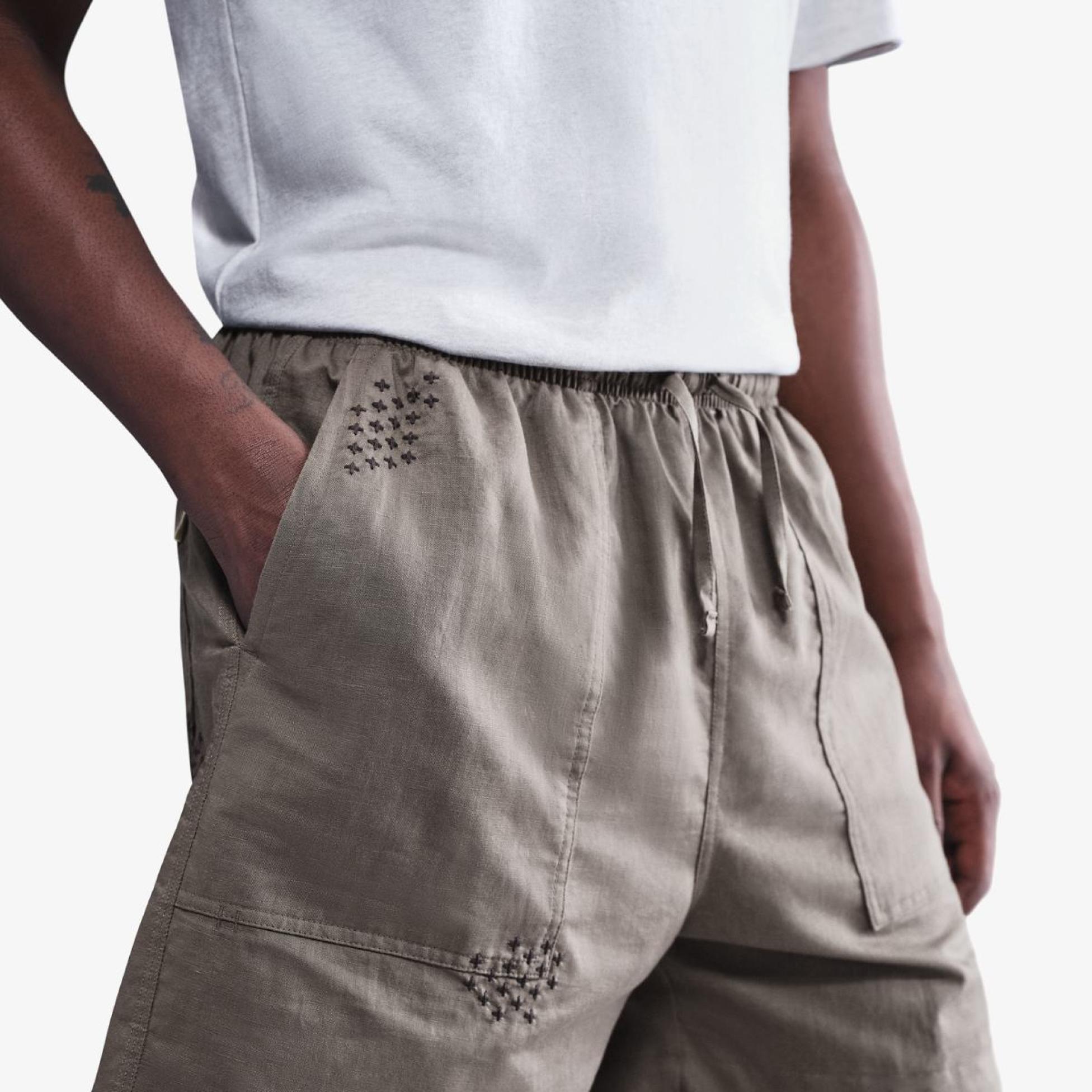 Outlet Чоловічі шорти NIKE M NL LINEN LND SHORT SASHIKO HJ2978-289