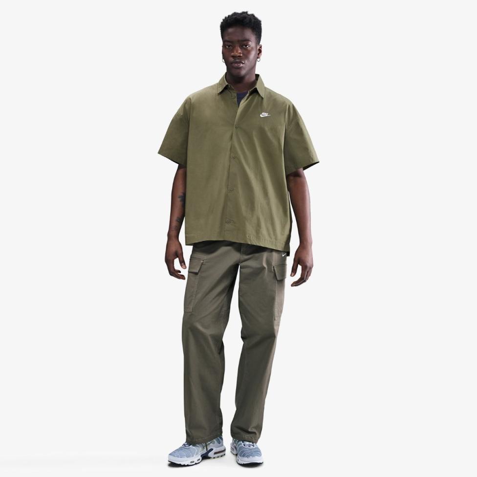 Outlet Чоловіча сорочка NIKE M NK CLUB SS BTN SHIRT OS HJ2026-222_image_4