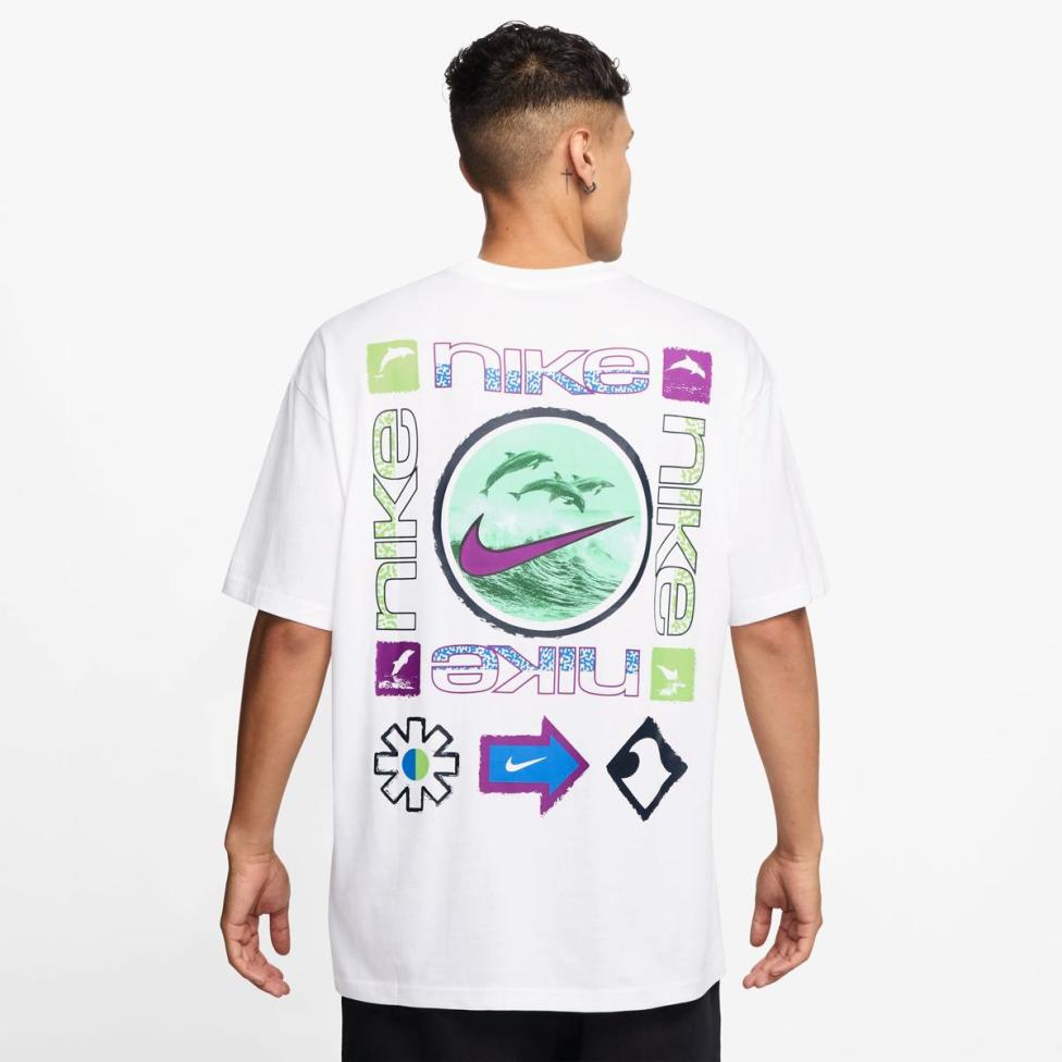 Outlet Чоловіча футболка NIKE U NSW TEE M90 OC BRANDRIF LBR HJ0762-100