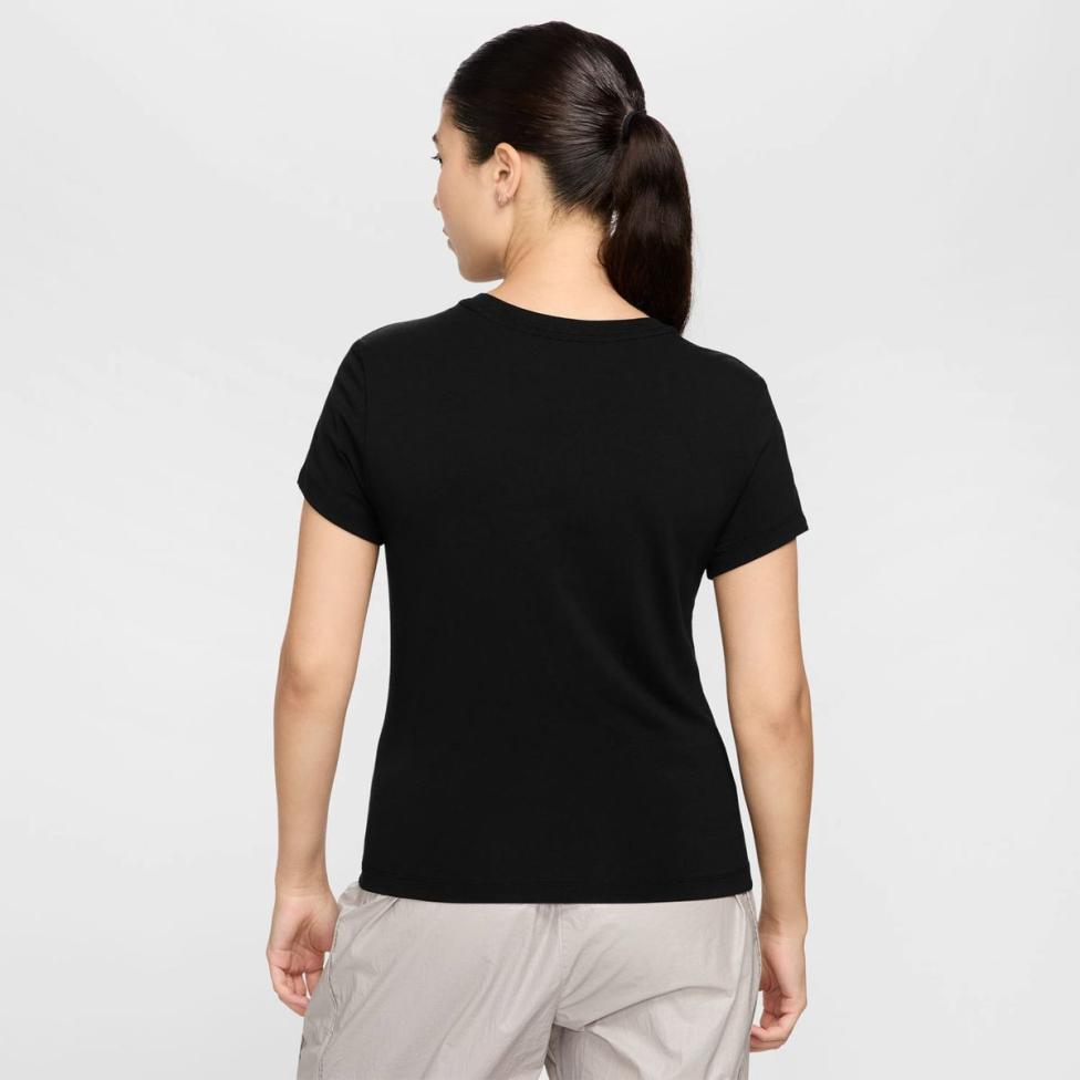Outlet Жіноча футболка NIKE W NSW NK CHLL KNIT TEE EDAY HF9722-010