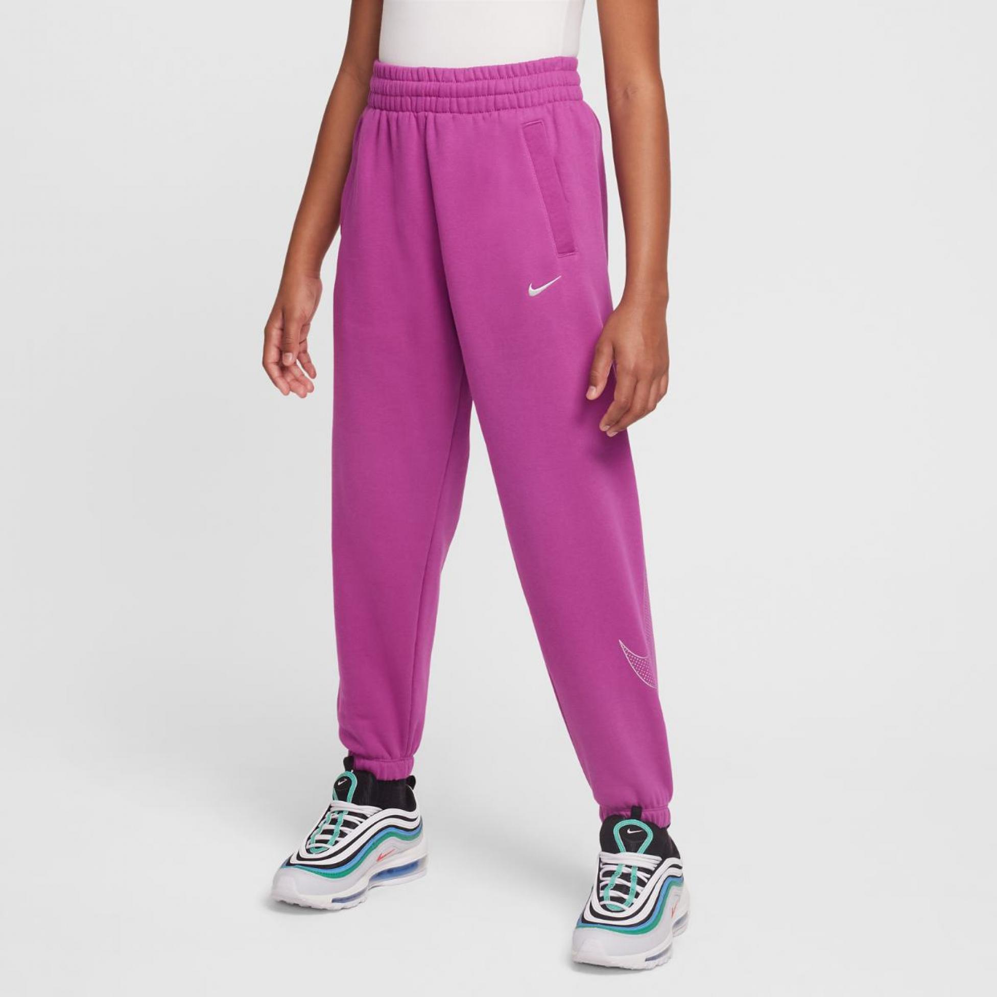 Outlet Дитячі штани NIKE G NSW CLUB FLC LOOSE PANT SHNE HF4400-518