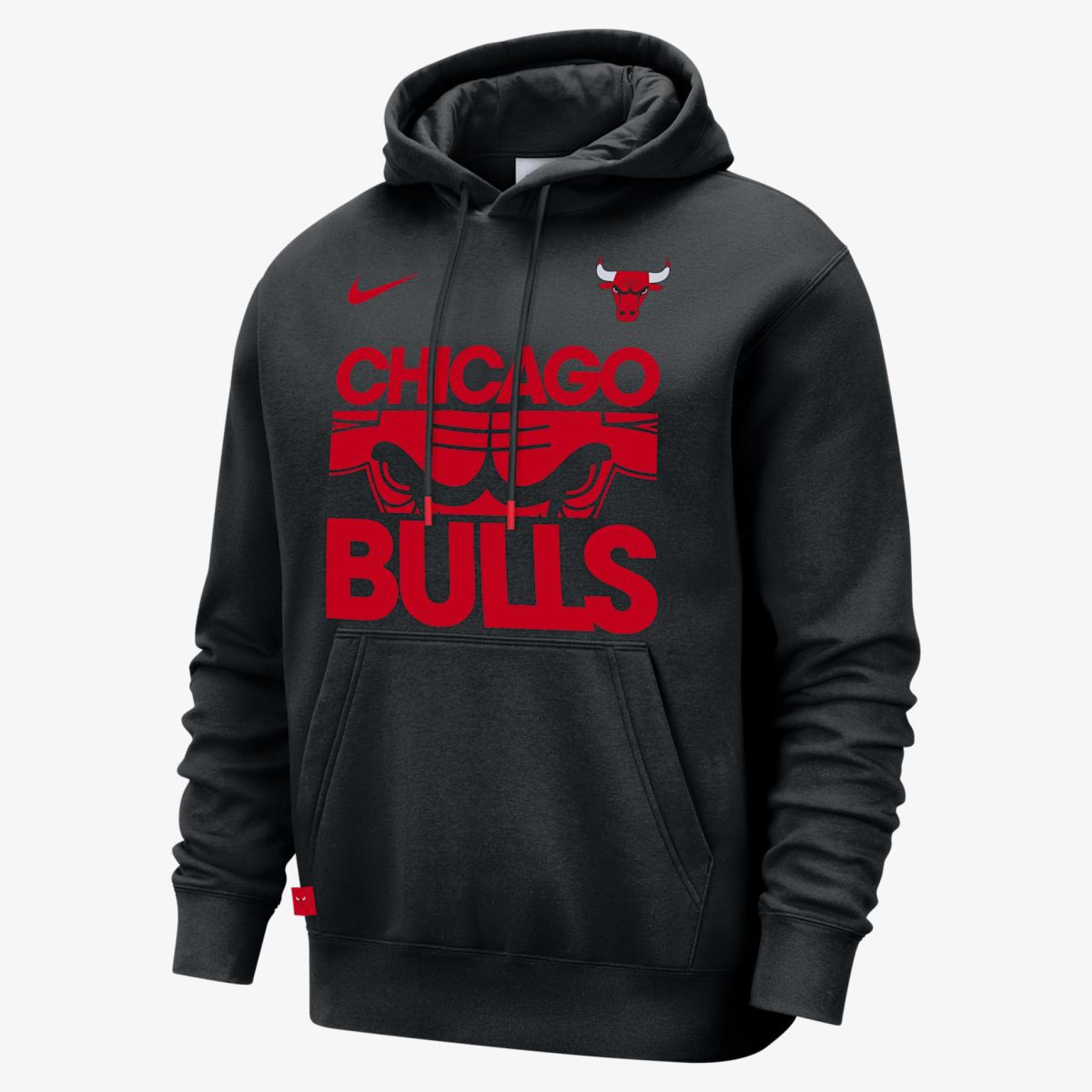 Outlet Чоловіча толстовка NIKE CHI MNK CLUB HOODIE PO CTS FZ7687-010