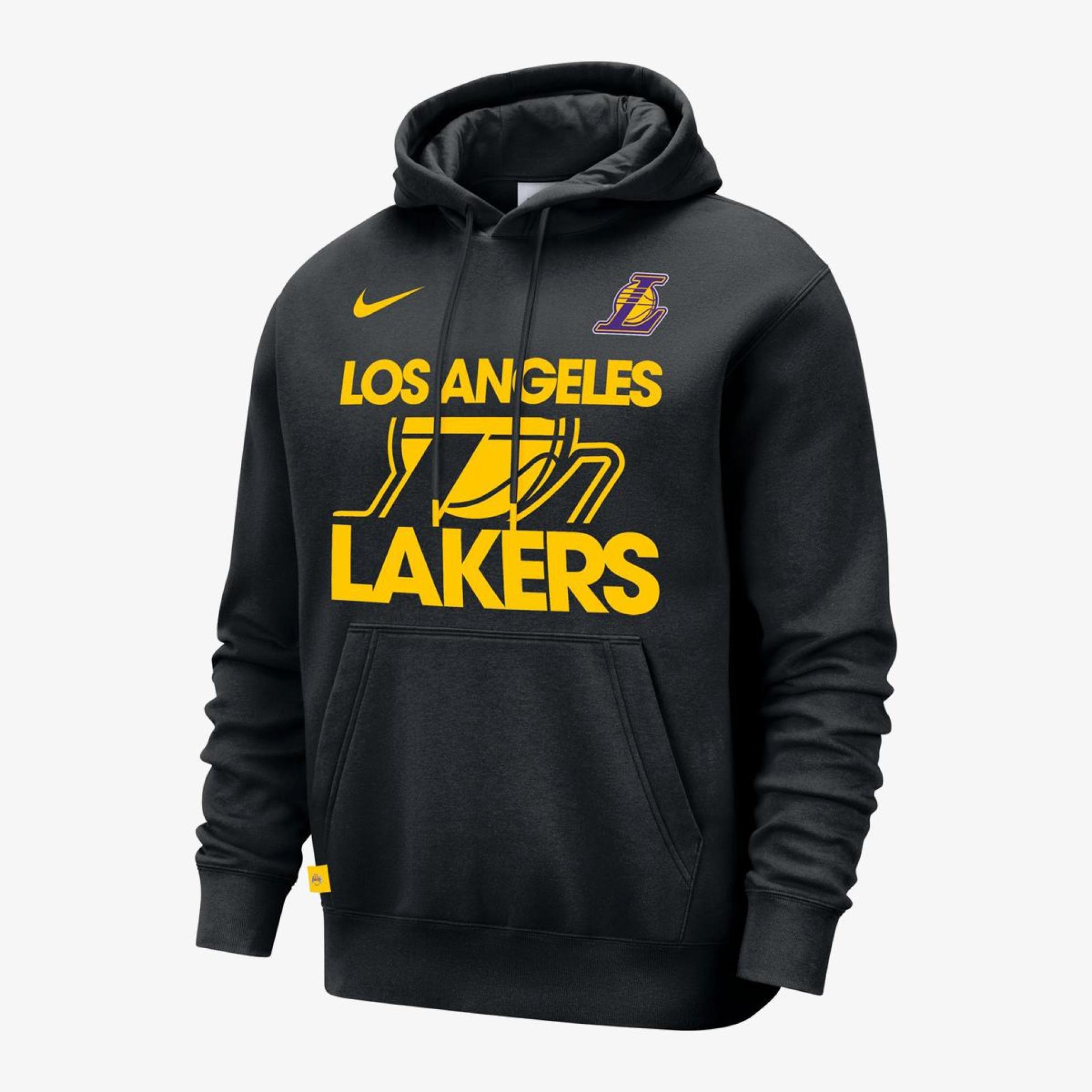 Outlet Чоловіча толстовка NIKE LAL MNK CLUB HOODIE PO CTS FZ7485-010
