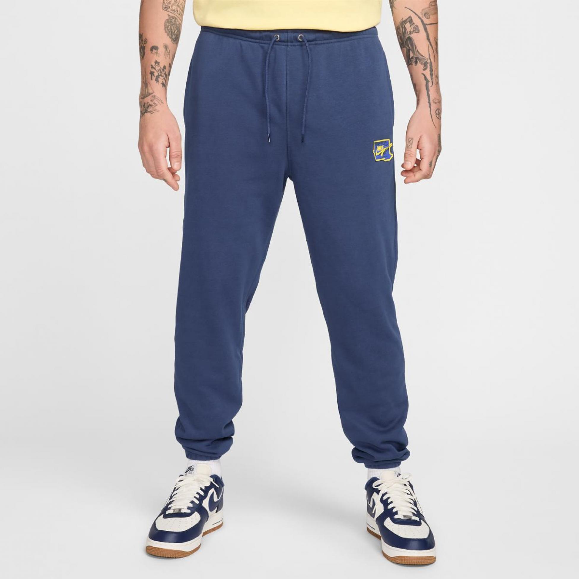 Outlet Чоловічі штани NIKE M CLUB FT CUFF PANT BOLT FZ0766-410