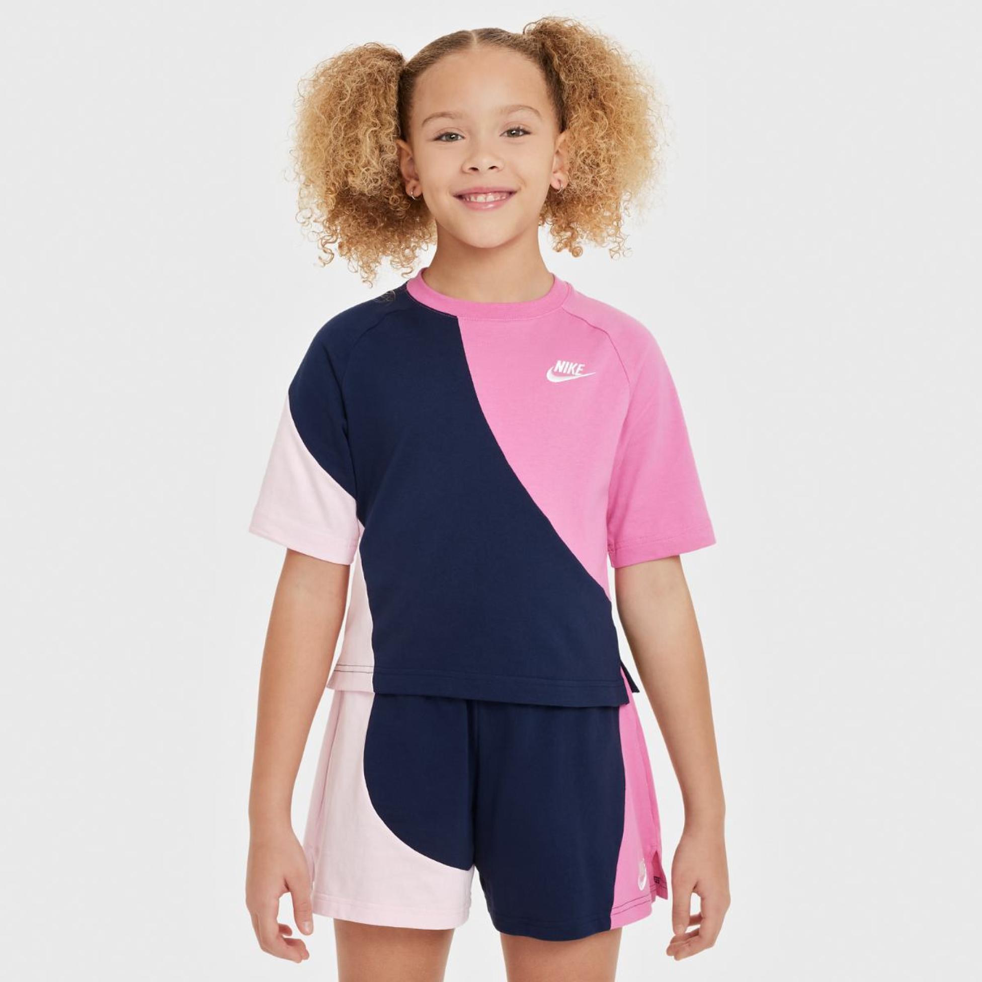 Outlet Дитяча футболка NIKE G NSW SS TOP JSY NVLTY FV0180-410