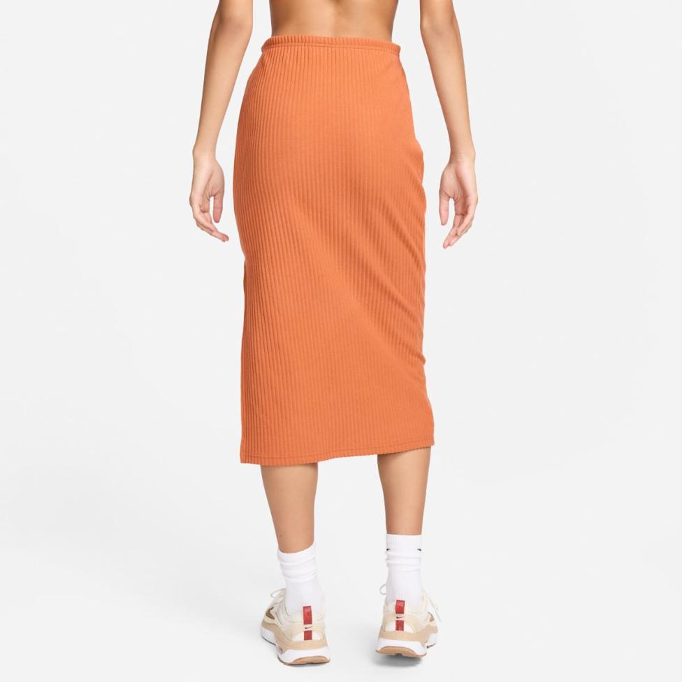 Outlet Жіноча спідниця NIKE W NSW NK CHLL KNT RIB MD SKIRT FQ1636-825