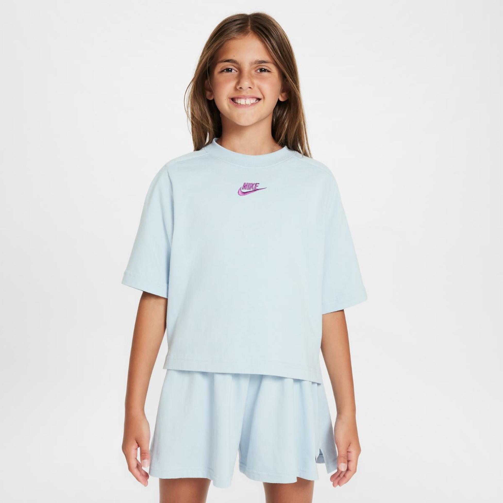 Outlet Дитяча футболка NIKE G NSW SS TOP JSY LBR FN8589-440