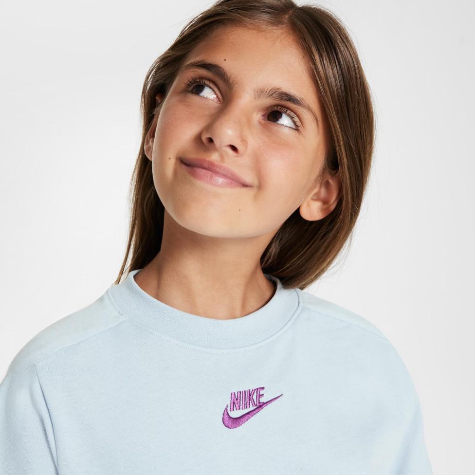 Outlet Дитяча футболка NIKE G NSW SS TOP JSY LBR FN8589-440_image_3