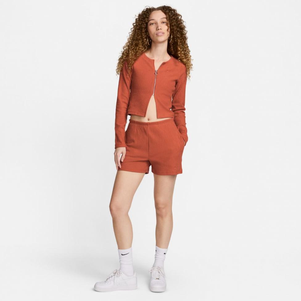 Outlet Жіноча толстовка NIKE W NSW CHLL KNT RIB FZ CRDGN FN3682-825_image_6