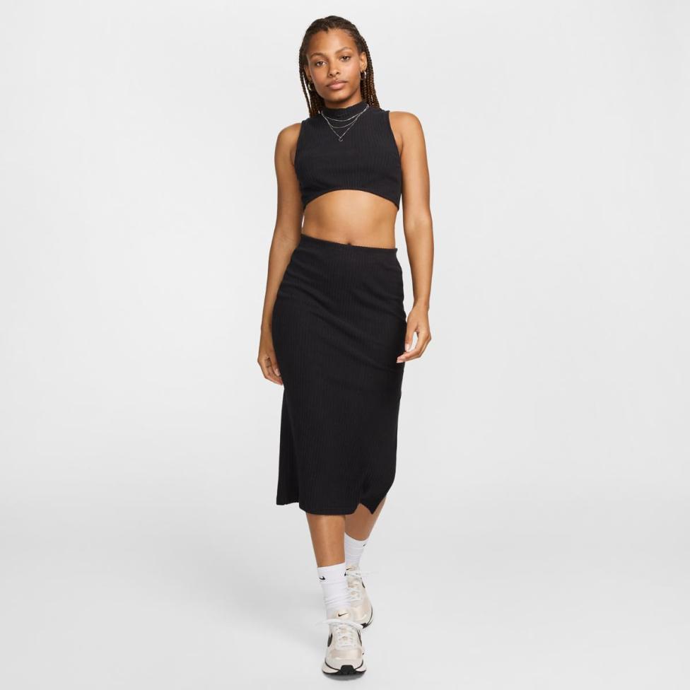 Outlet Жіноча майка NIKE W NSW CHLL KNT RIB CRP TNK FN3677-010_image_6