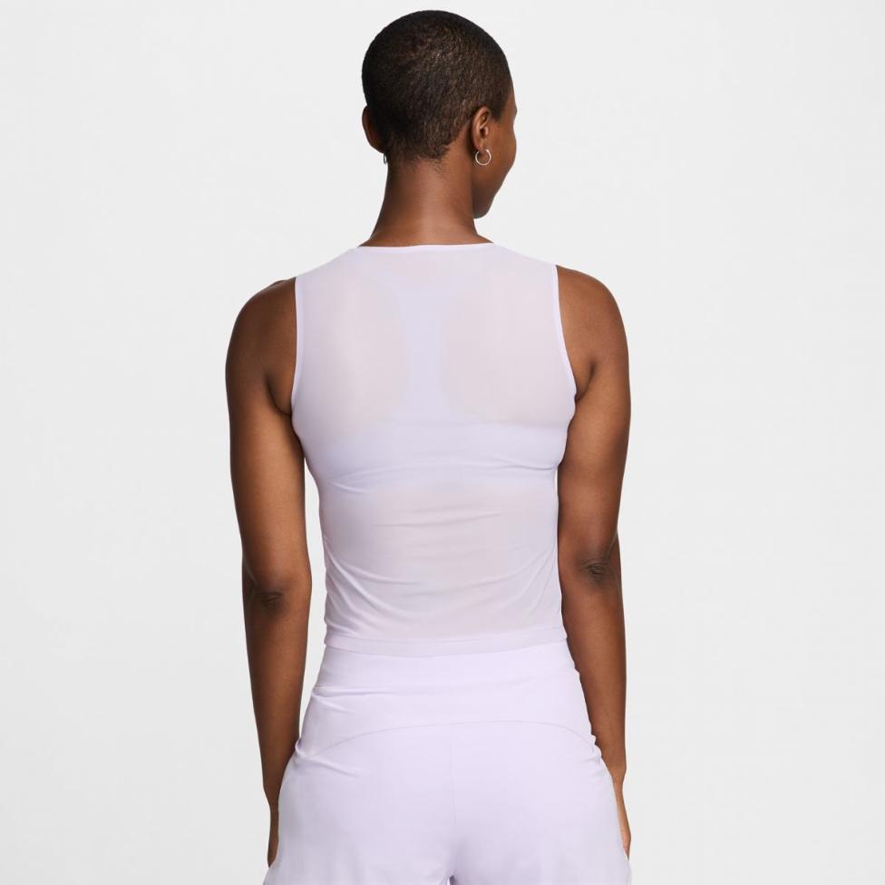 Outlet Жіноча майка NIKE W FM Dri-FIT TANK SHEER FN3069-512
