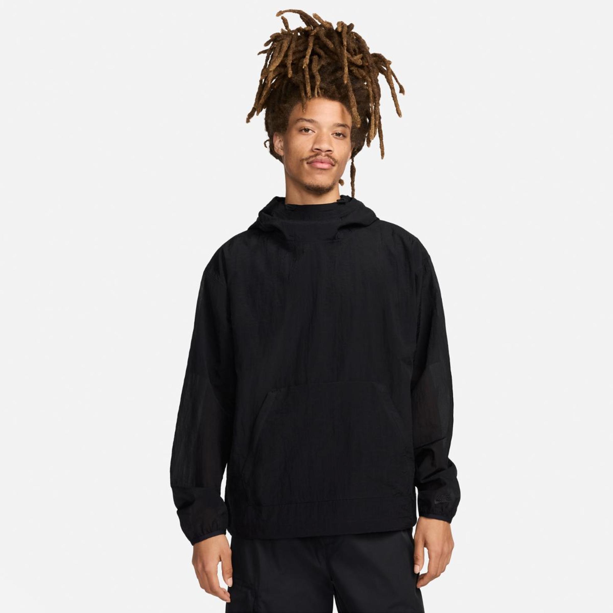 Outlet Чоловіча толстовка NIKE M NSW TP WVN MESH PO FN2632-010