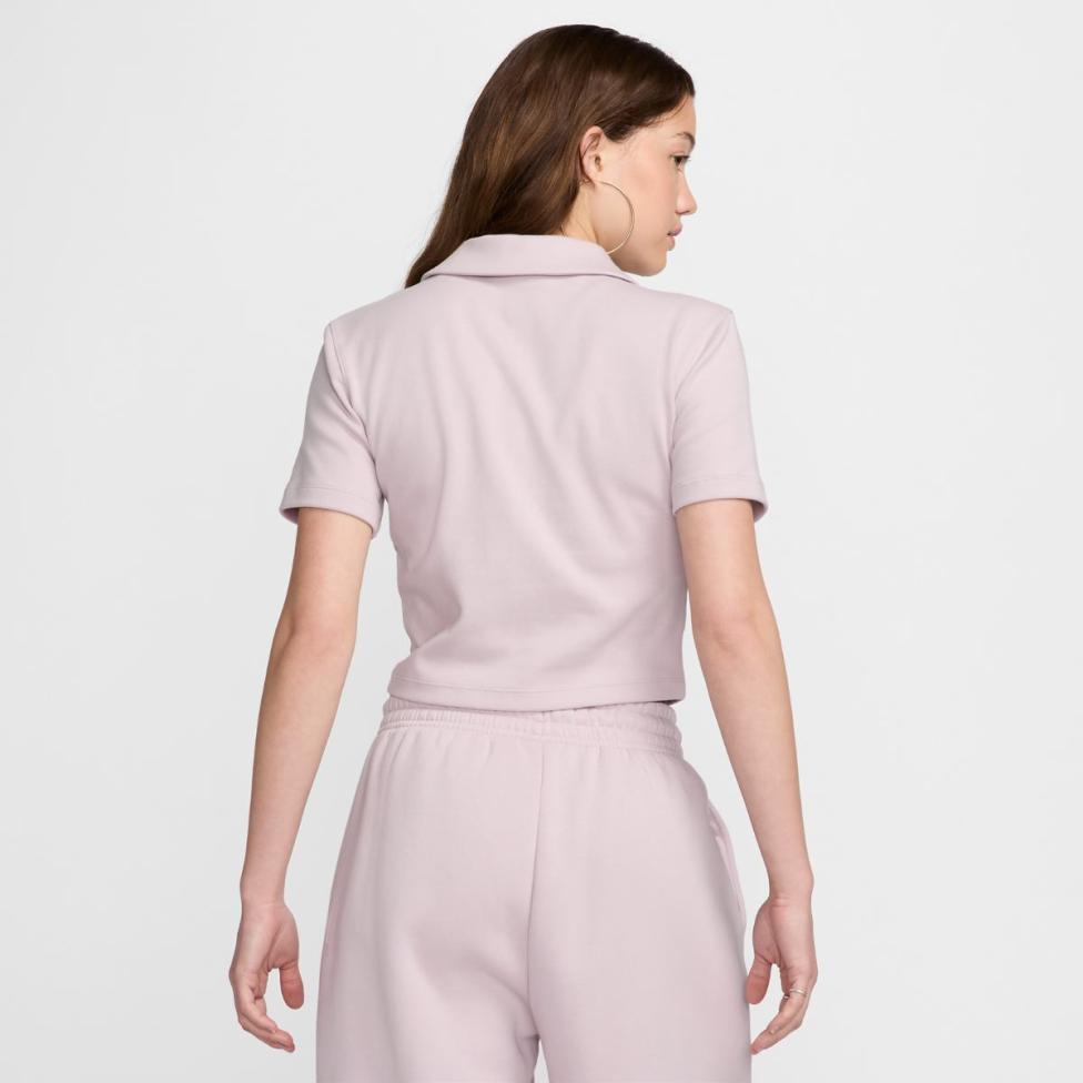 Outlet Жіноче поло NIKE W NSW ESSNTL SS POLO CRP TOP DV7884-019