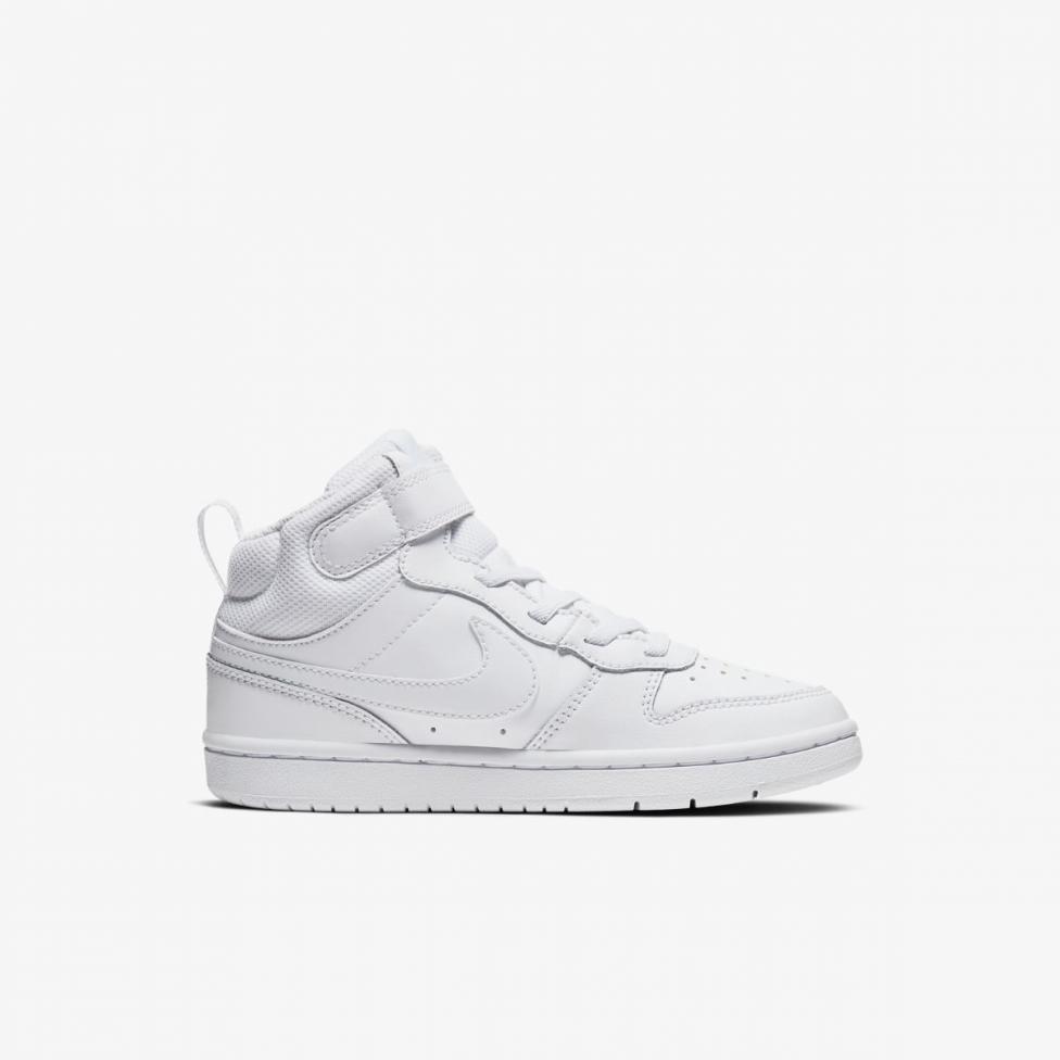 Outlet Кросівки NIKE COURT BOROUGH MID 2 (PSV) CD7783-100_image_3