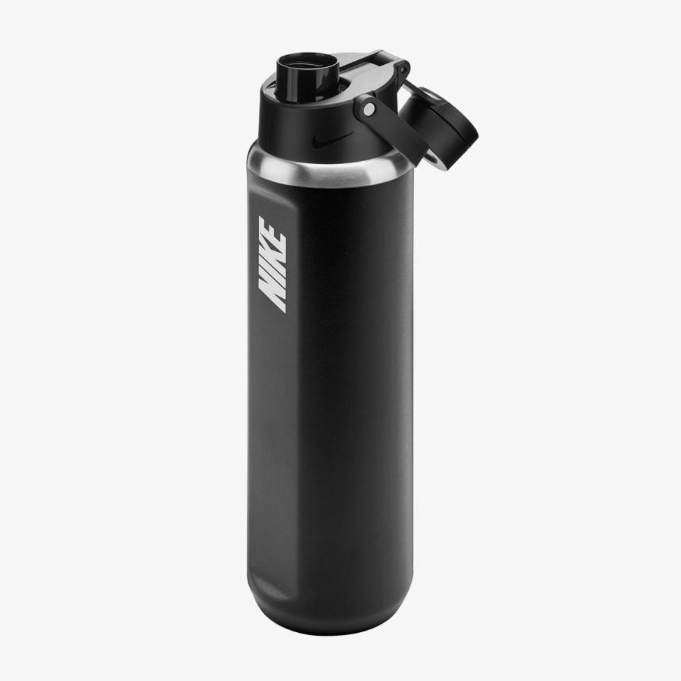 Outlet Пляшка NIKE SS RECHARGE CHUG BOTTLE 24 OZ RFSH BLACK/BLACK/WHITE 24OZ N.101.3799.091.24_image_3