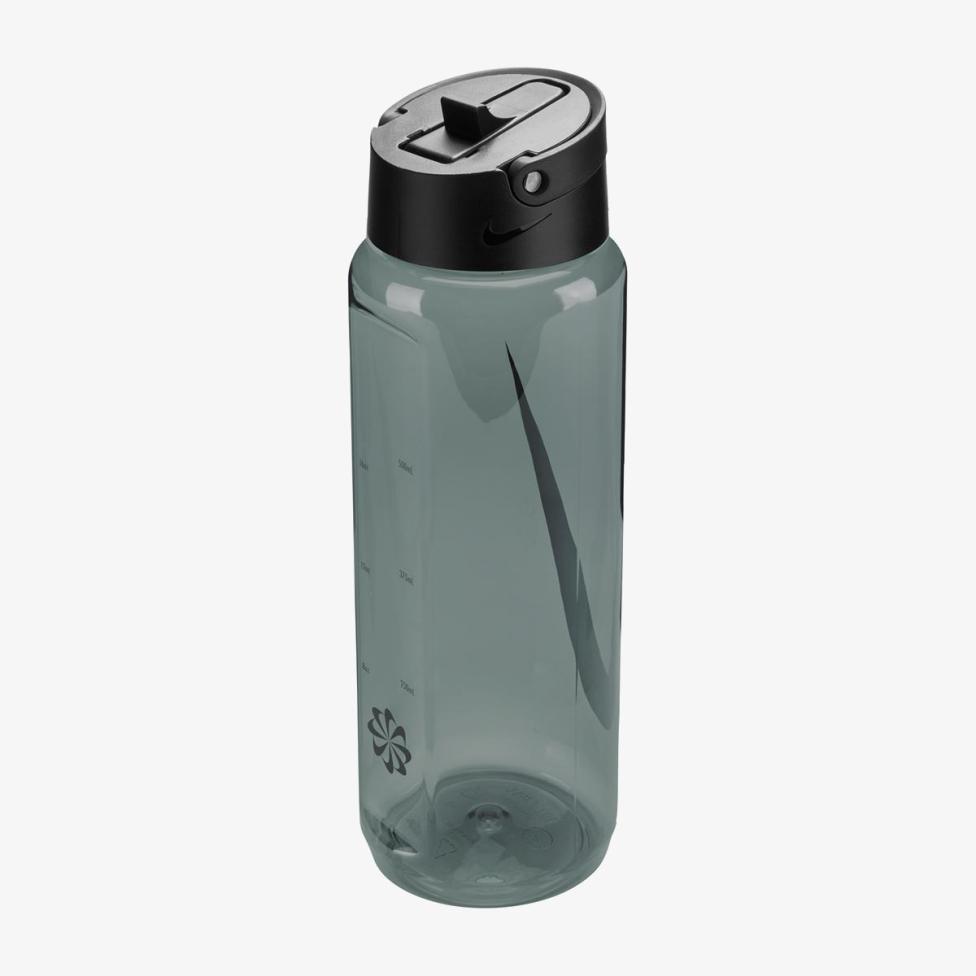 Outlet Пляшка NIKE TR RENEW RECHARGE STRAW BOTTLE 24 OZ ANTHRACITE/BLACK/BLACK 24OZ N.100.7642.044.24