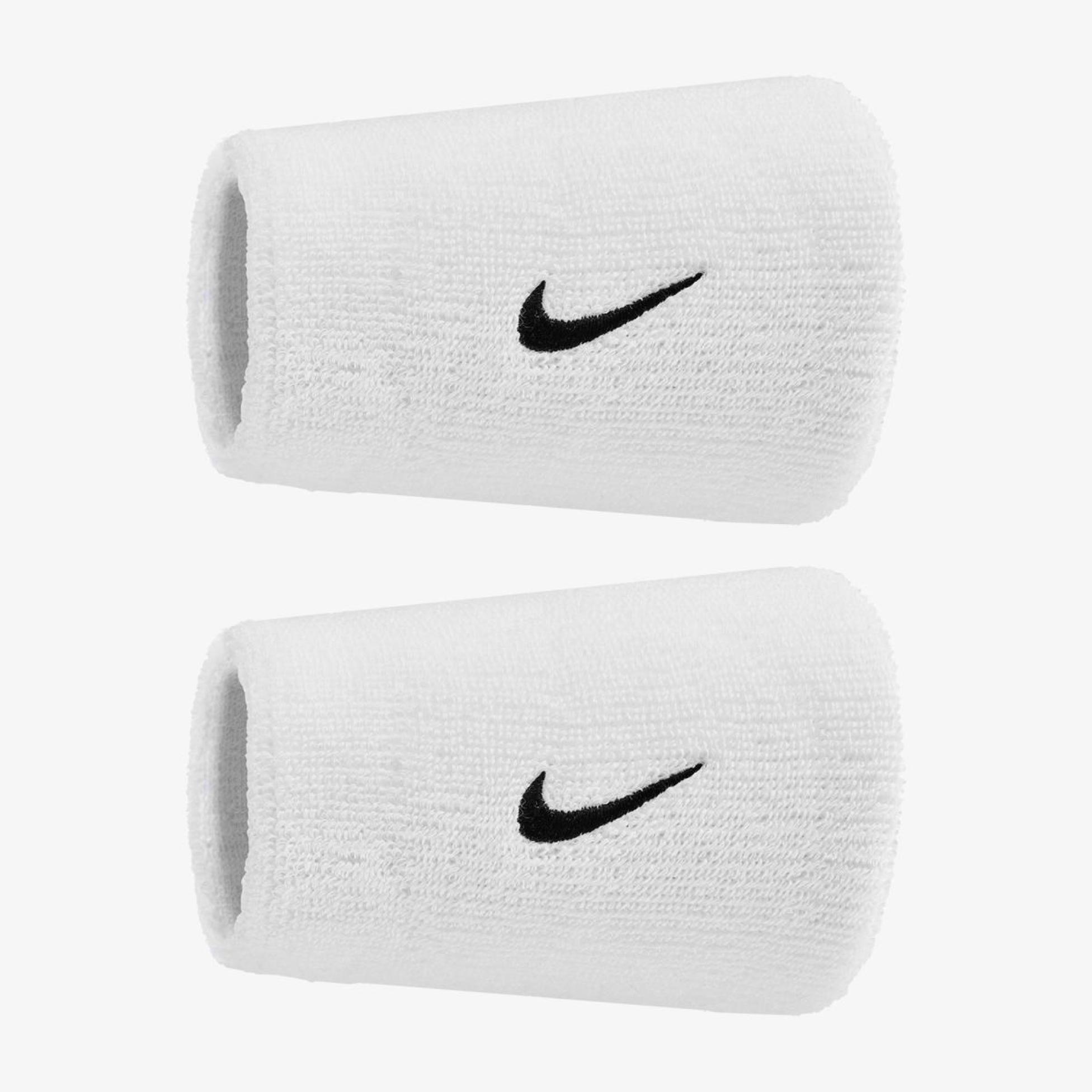 Outlet Напульсники NIKE SWOOSH CLASSIC DOUBLEWIDE WRISTBANDS 2PK WHITE/BLACK OSFM N.101.2406.101.OS