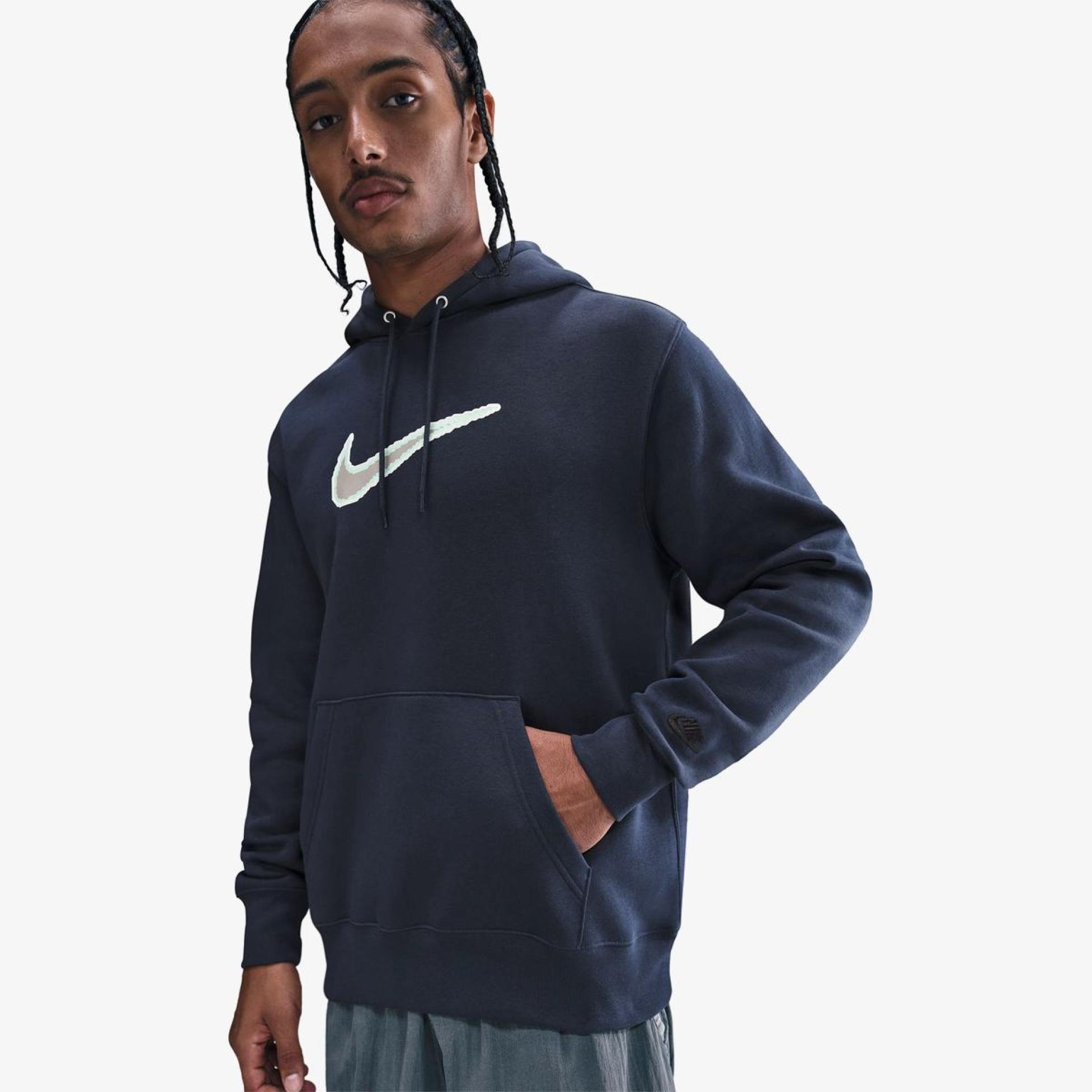 Outlet Чоловіча толстовка NIKE M NK CLUB BB HDY NEO VARSITY HV0854-451
