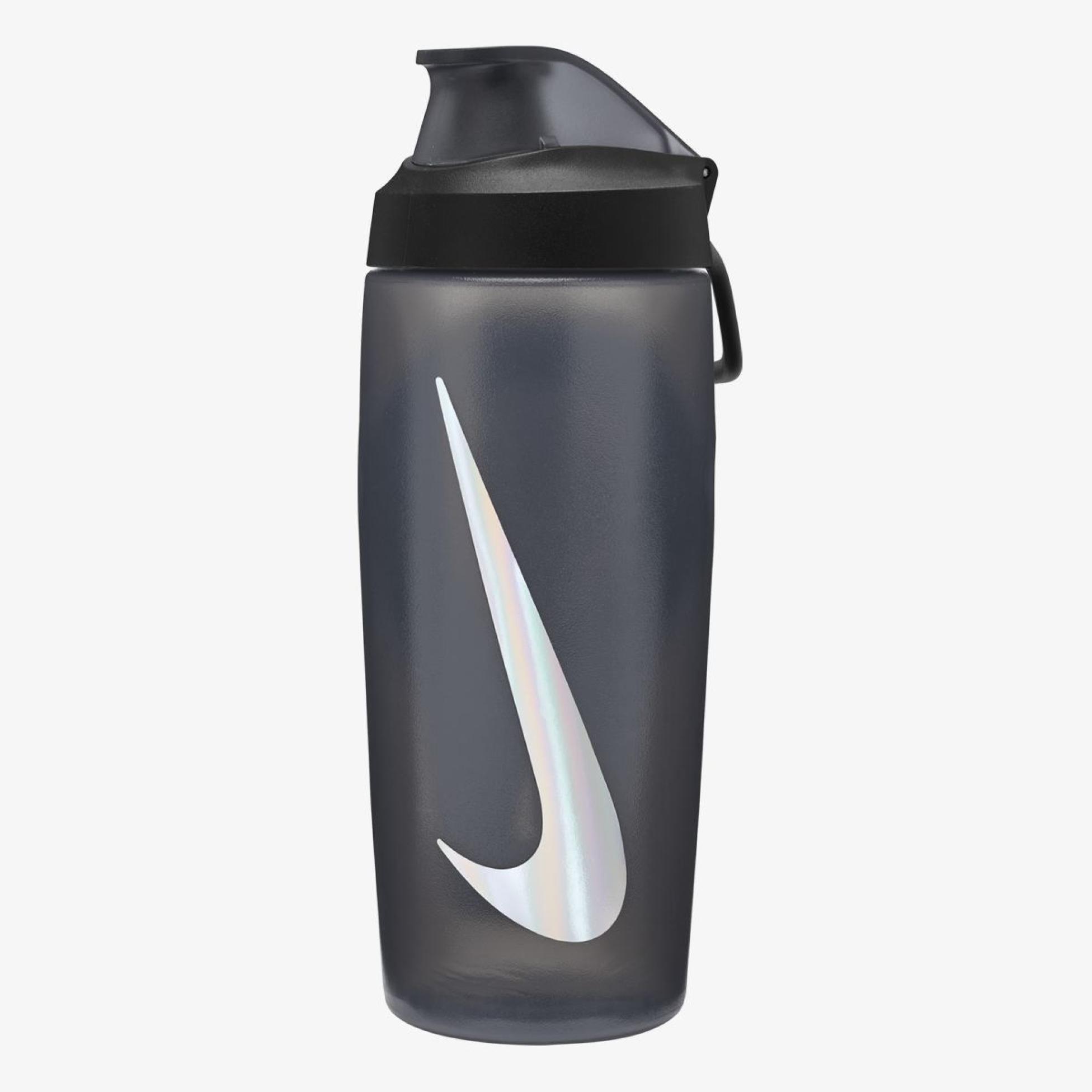 Outlet Пляшка NIKE REFUEL BOTTLE LOCKING LID 18 OZ ANTHRACITE/BLACK/SILVER IRIDESCENT 18OZ N.100.7669.054.18