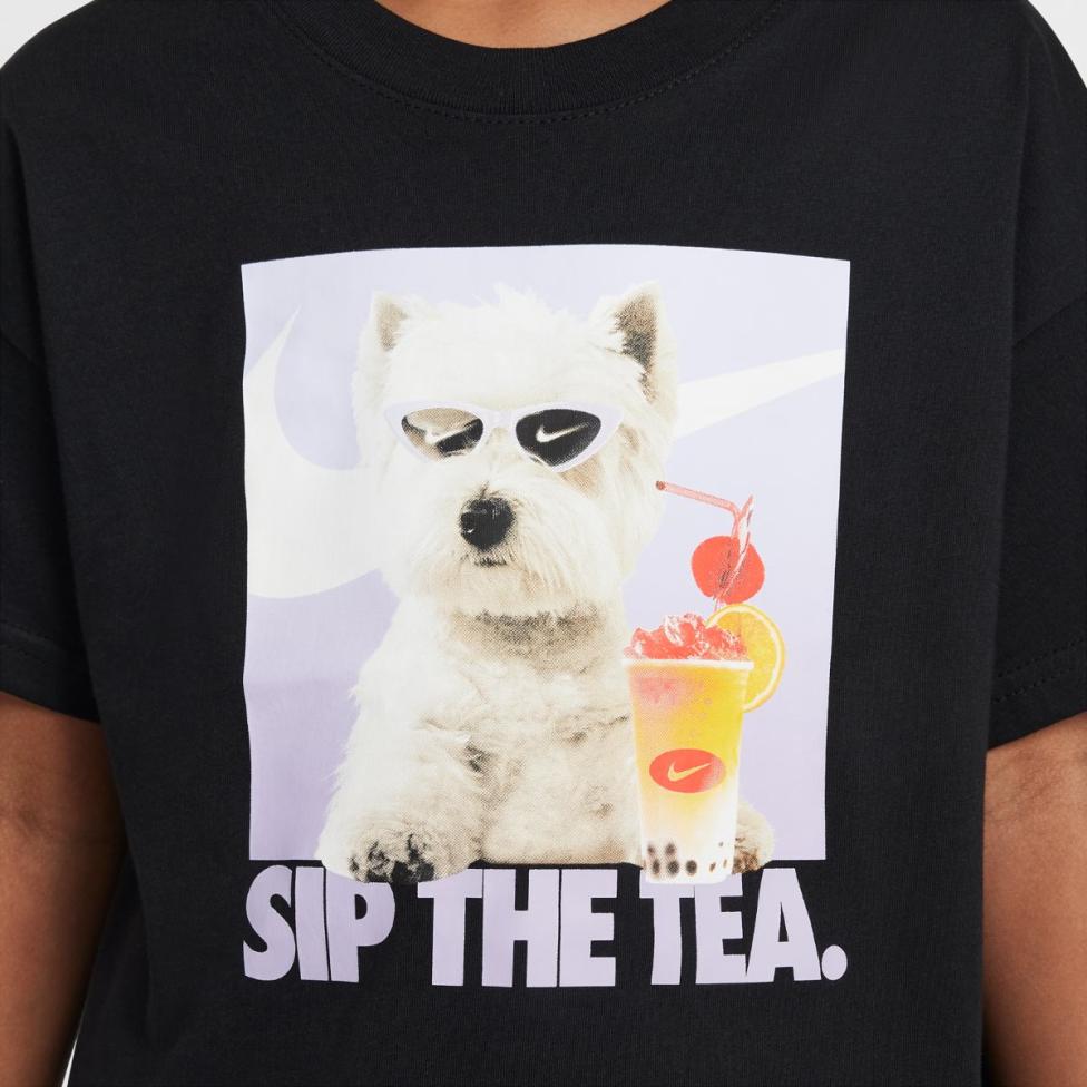 Outlet Дитяча футболка NIKE G NSW PHOTO TEE HQ2337-010_image_4