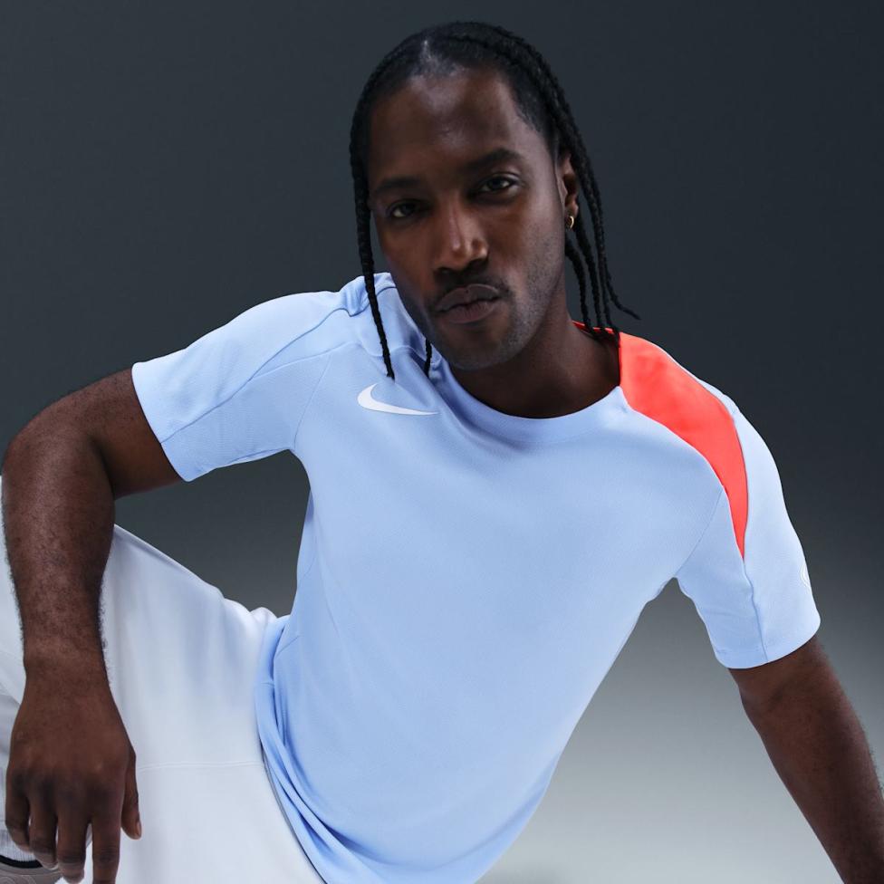 Outlet Мужская футболка NIKE M NK DF STRK TOP SS T90 HV6400-425_image_3