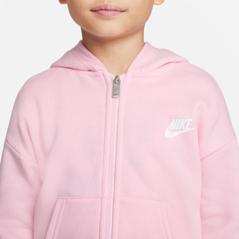 Outlet Дитяча толстовка NIKE NKG CLUB FLEECE HIGH LOW FZ HD 36I254-A9Y_image_4