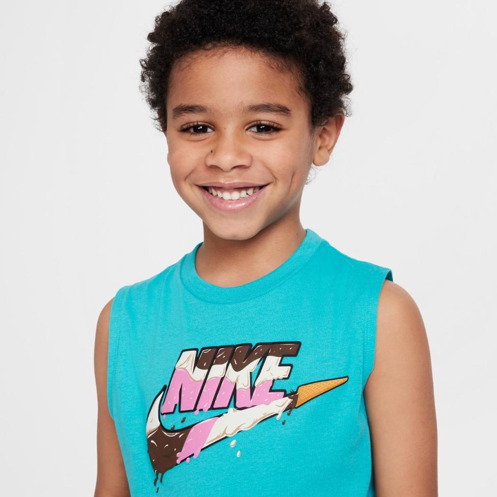 Outlet Дитяча футболка NIKE NKB FUTURA ICE CREAM TANK / NKB FUTURA ICE CREAM TANK 86N065-BA2_image_3
