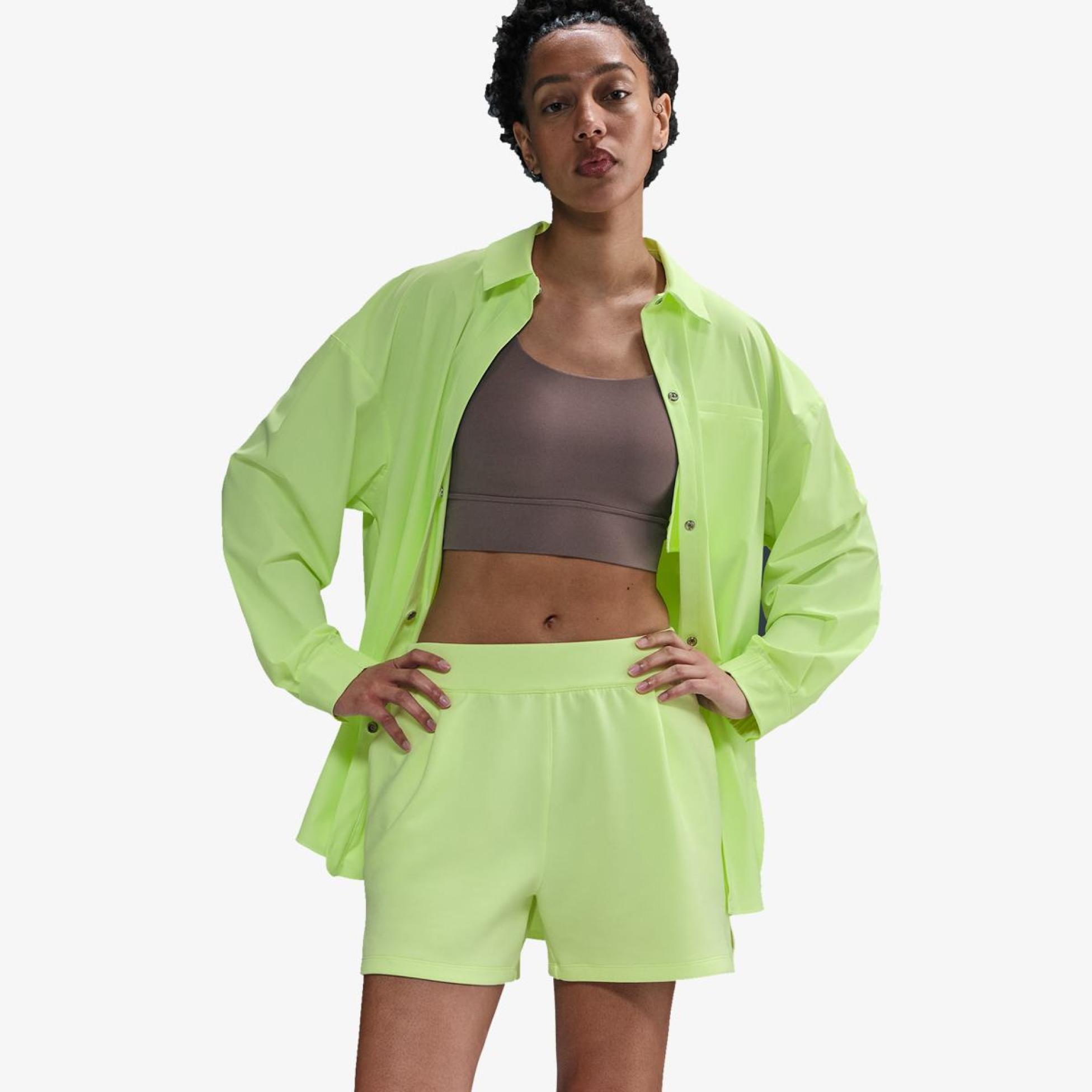 Outlet Жіночі шорти NIKE W NK 24.7 DF SHORT SOFT KNIT HQ8179-701