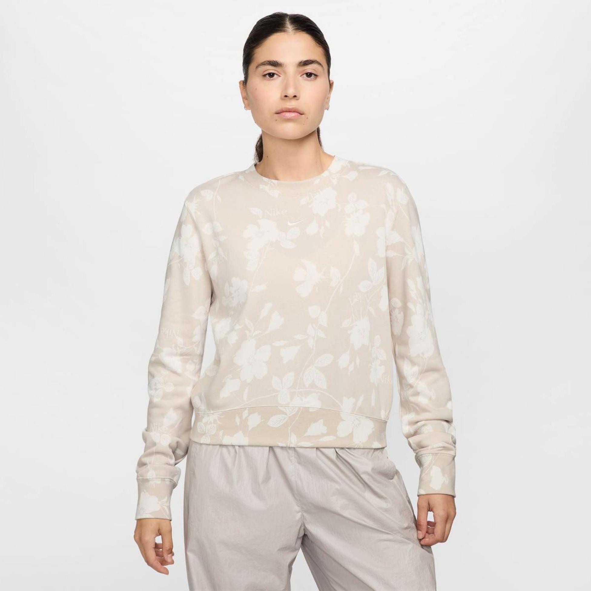 Outlet Жіноча толстовка NIKE W NSW NK CHLL FT AOP CREW HQ5708-104