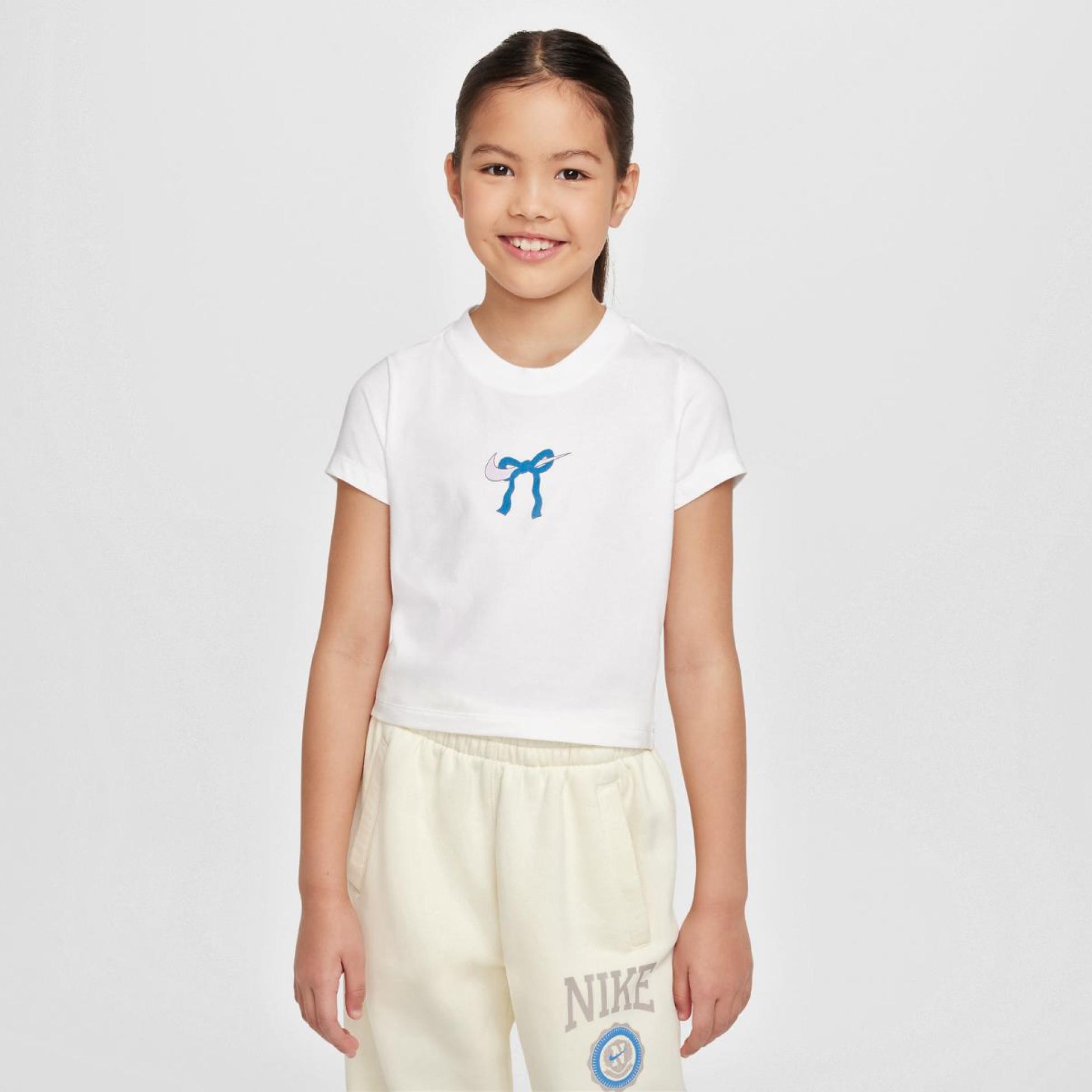 Outlet Дитяча футболка NIKE G NSW TEE BOW HQ2344-100