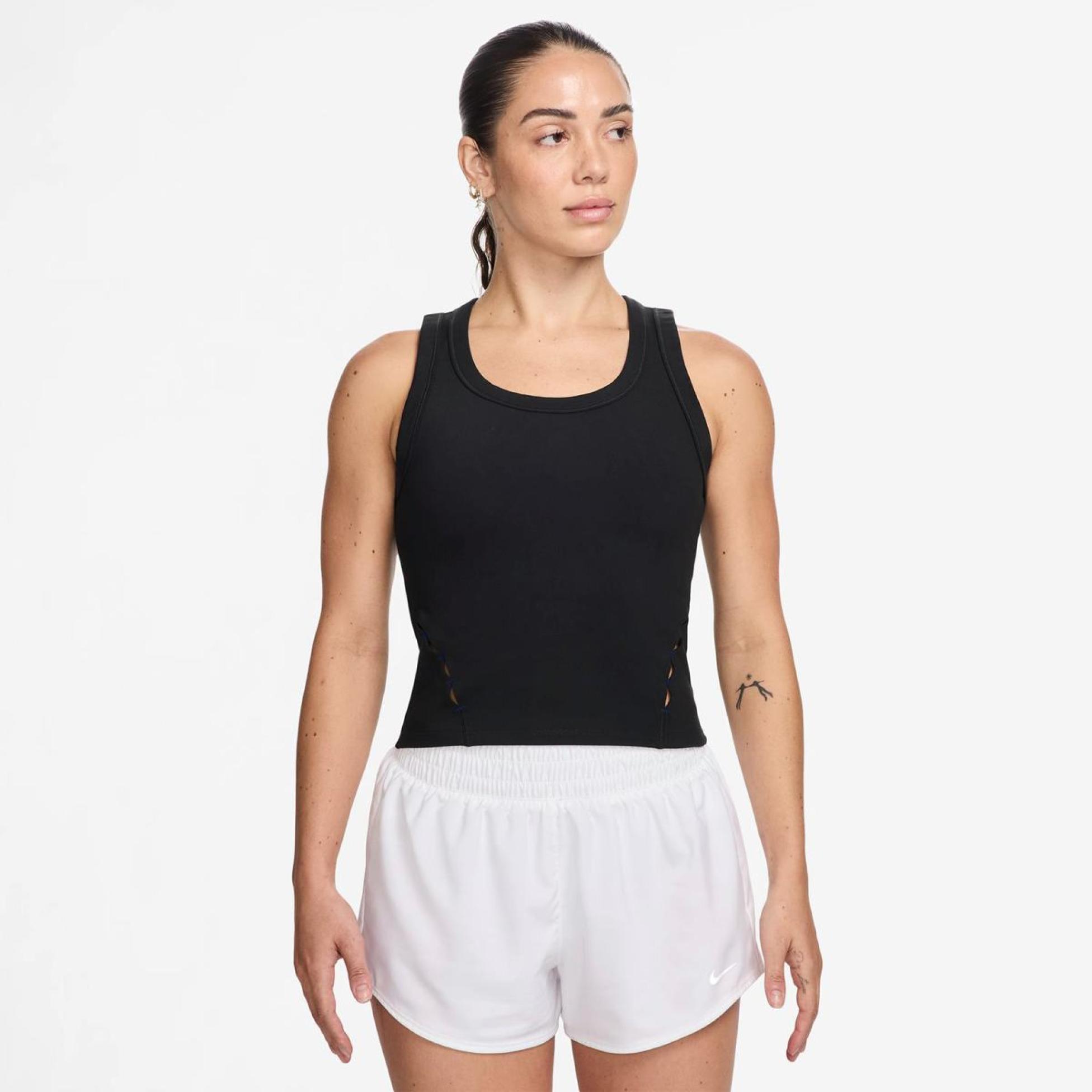 Outlet Жіноча майка NIKE W NK ONE FITTED DF TANK CPSL HM6398-010