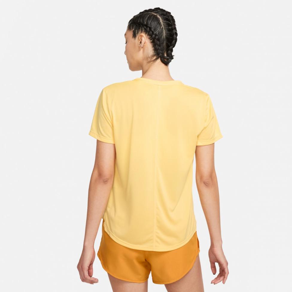 Outlet Жіноча футболка NIKE W ONE Dri-FIT SWSH HBR SS DX1025-795