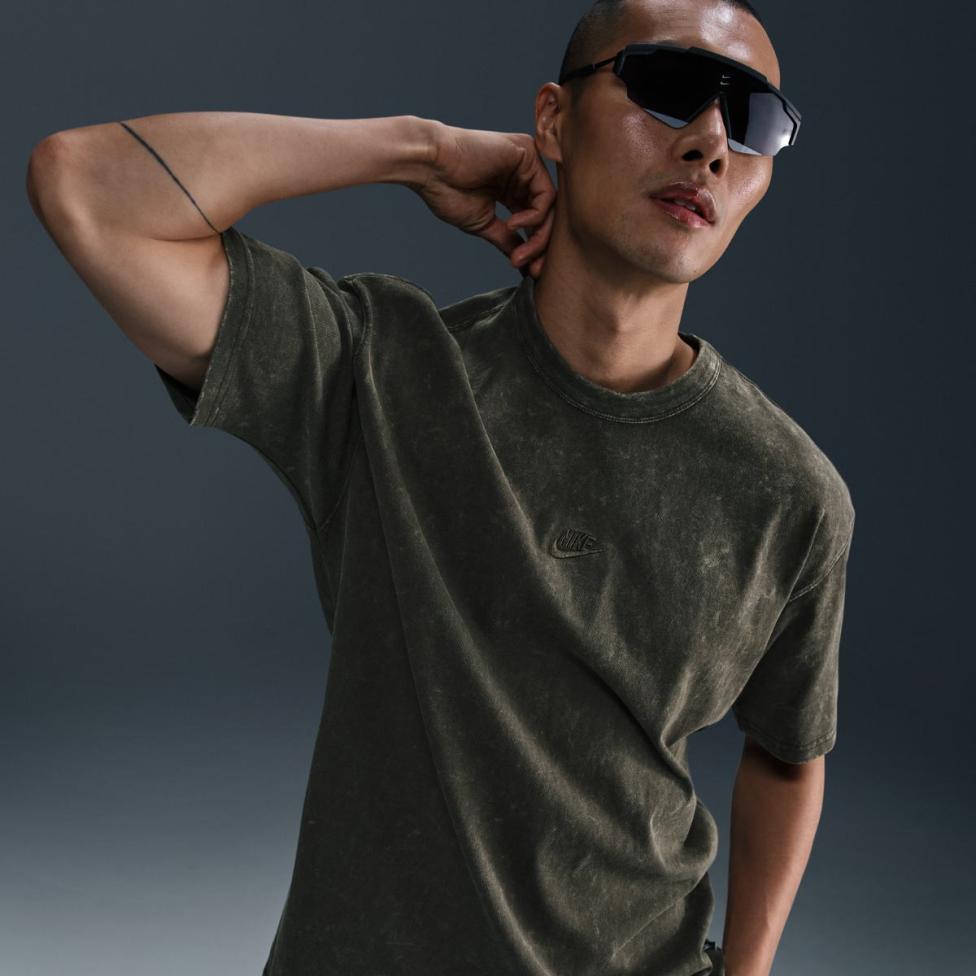 Outlet Мужская футболка NIKE M NSW TEE M90 SSNL PRE ESS S25 HJ0552-355_image_4