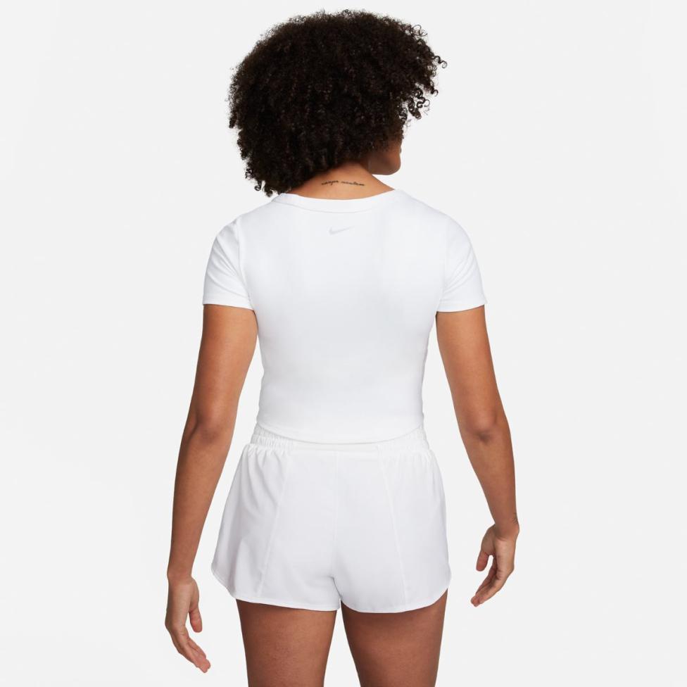 Outlet Жіноча футболка NIKE W NK ONE FITTED Dri-FIT SS TOP FN2804-100