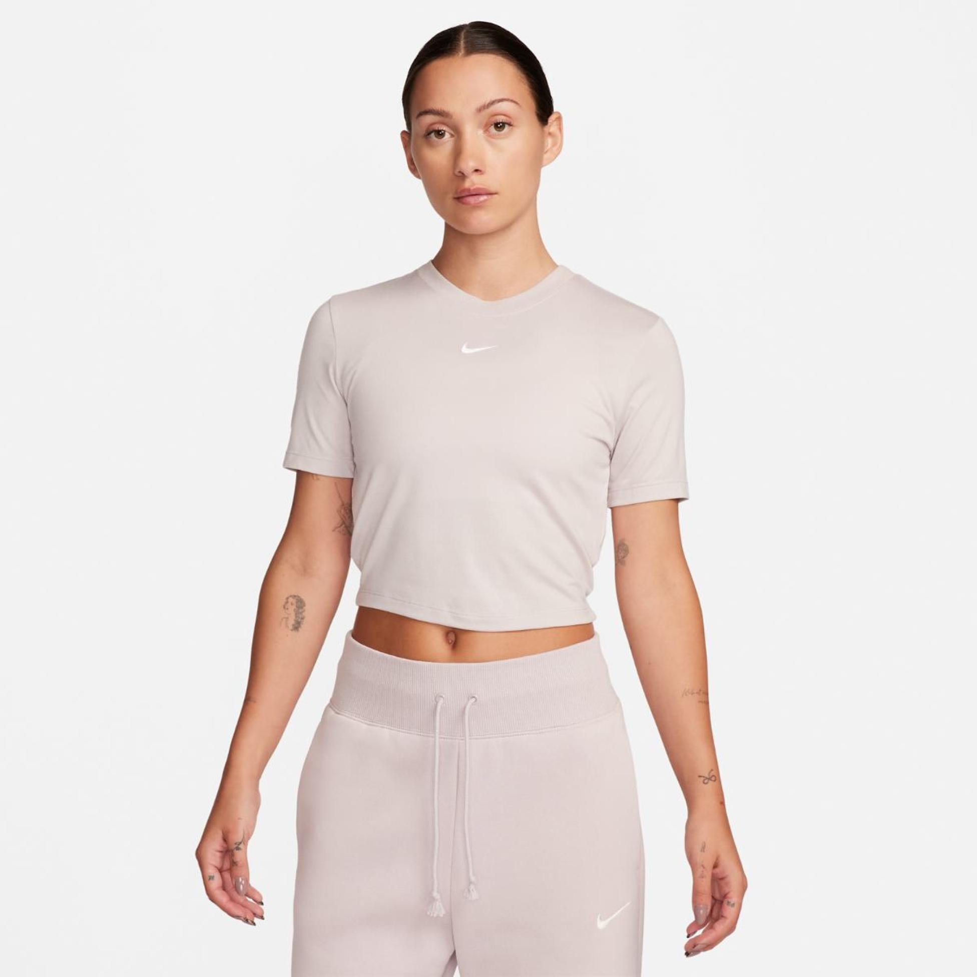 Outlet Жіноча футболка NIKE W NSW ESSNTL SLM CRP FB2873-019