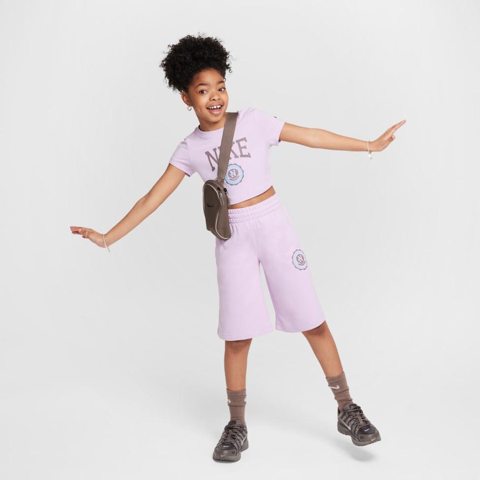 Outlet Дитячі шорти NIKE G NSW FT SHORT GX STAR HJ3368-537_image_4
